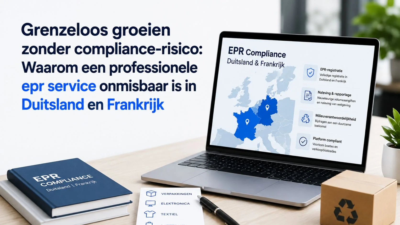 Grenzeloos groeien zonder compliance-risico: Waarom een professionele epr service onmisbaar is in Duitsland en Frankrijk