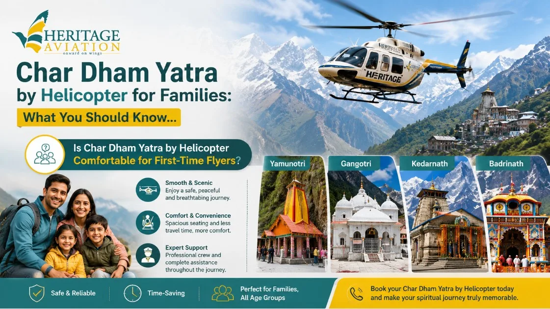 Is Char Dham Yatra by Helicopter Comfortable for First-Time Flyers?