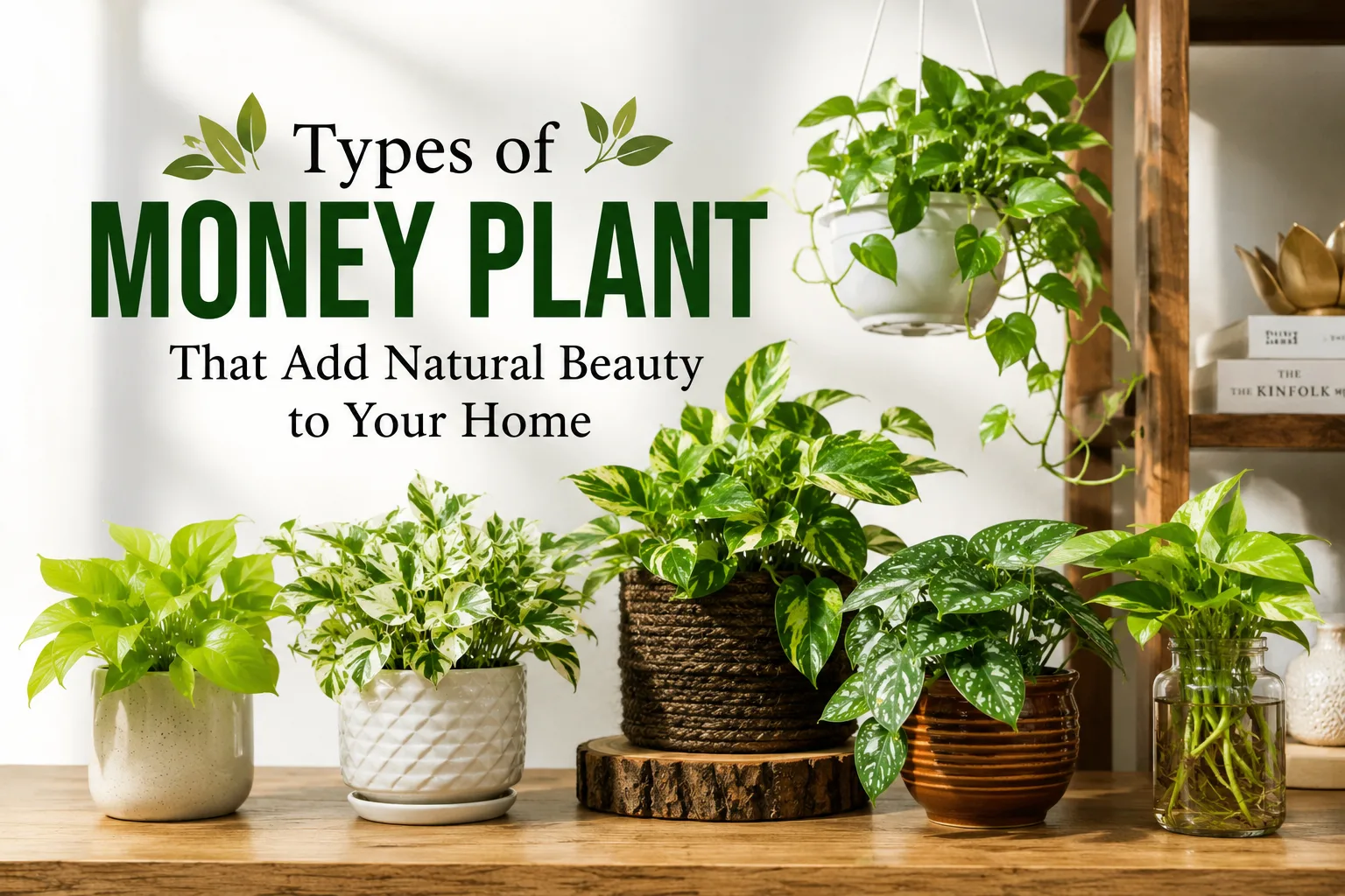 Types of Money Plant That Add Natural Beauty to Your Home