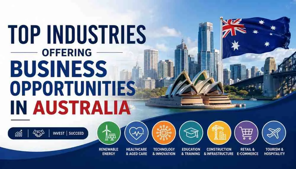 Top Industries Offering Business Opportunities in Australia