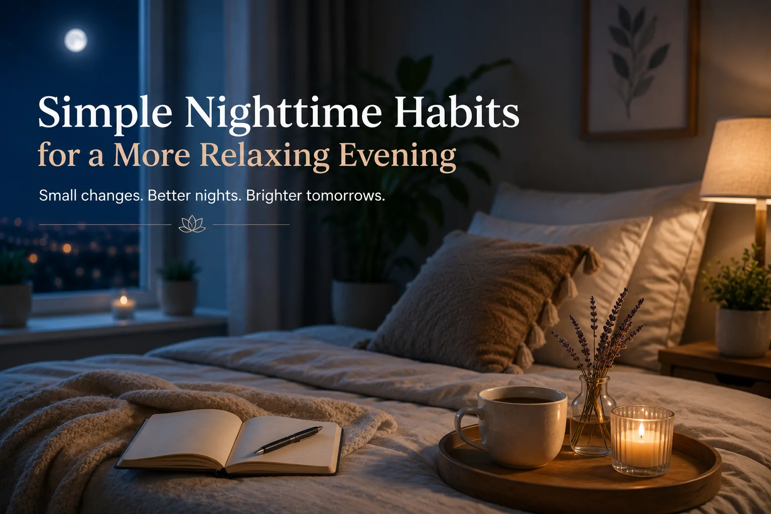 Simple Nighttime Habits for a More Relaxing Evening