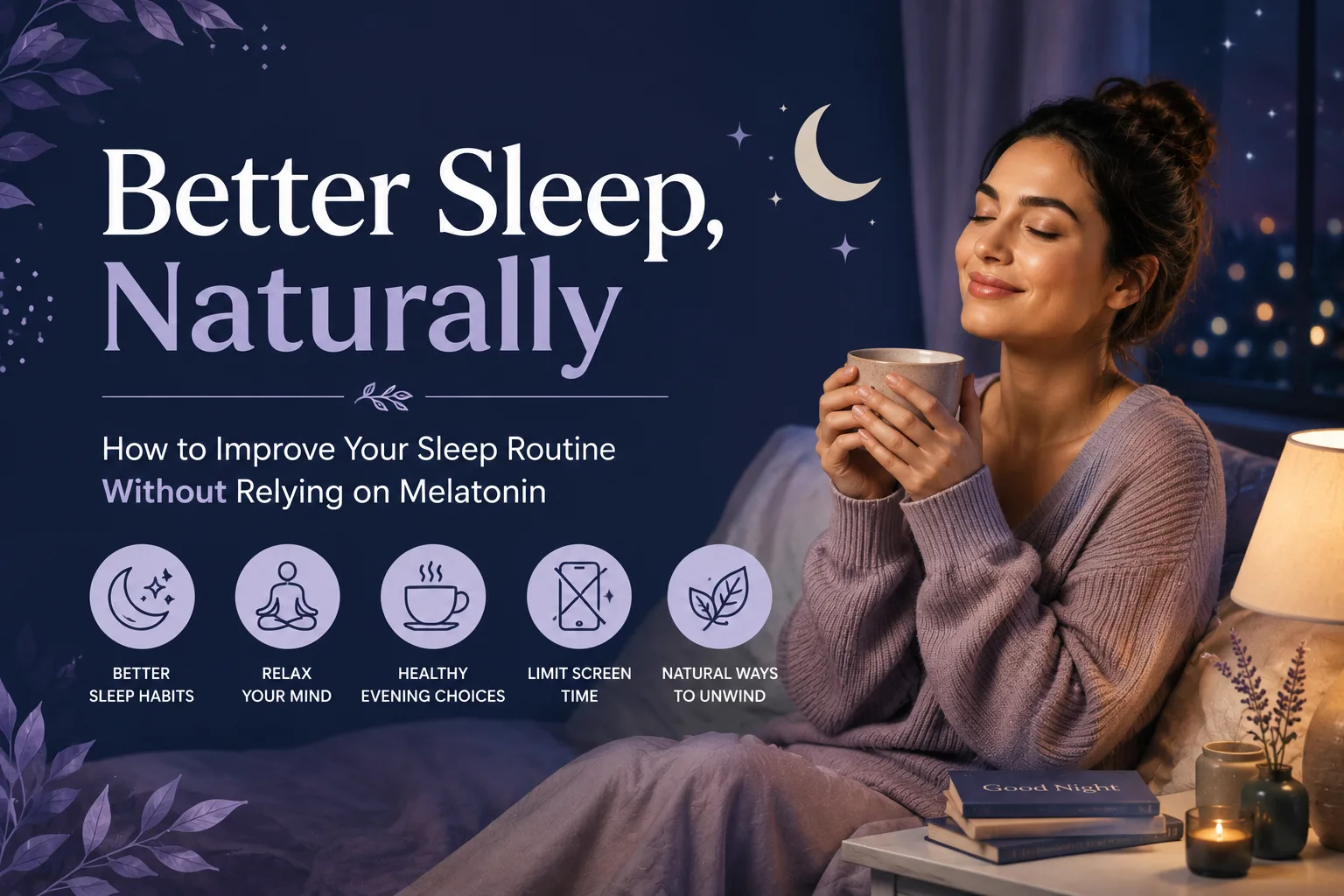 How to Improve Your Sleep Routine Without Relying on Melatonin