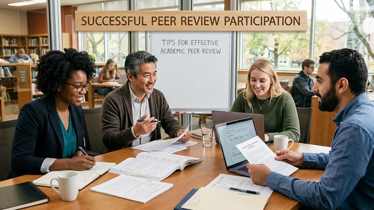 Tips for Successful Peer Review Participation