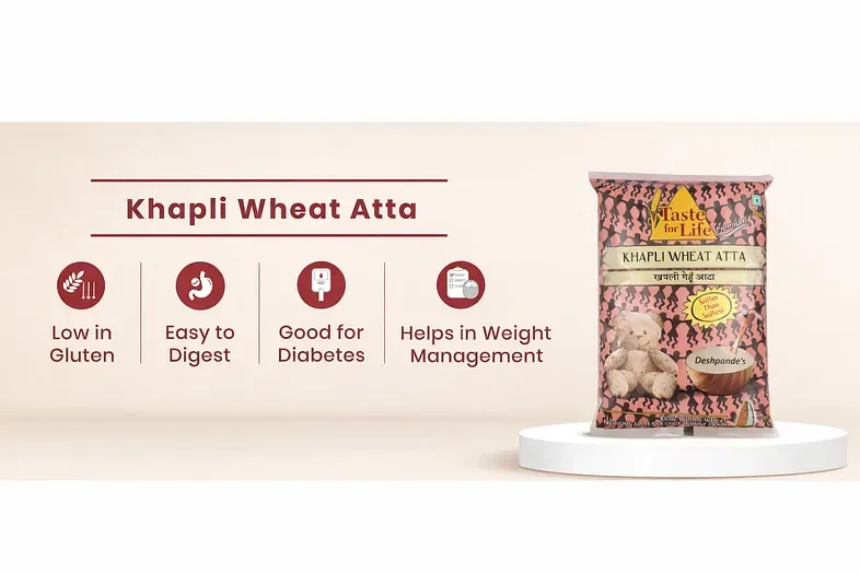 Taste For Life Products | Khapli Wheat Flour