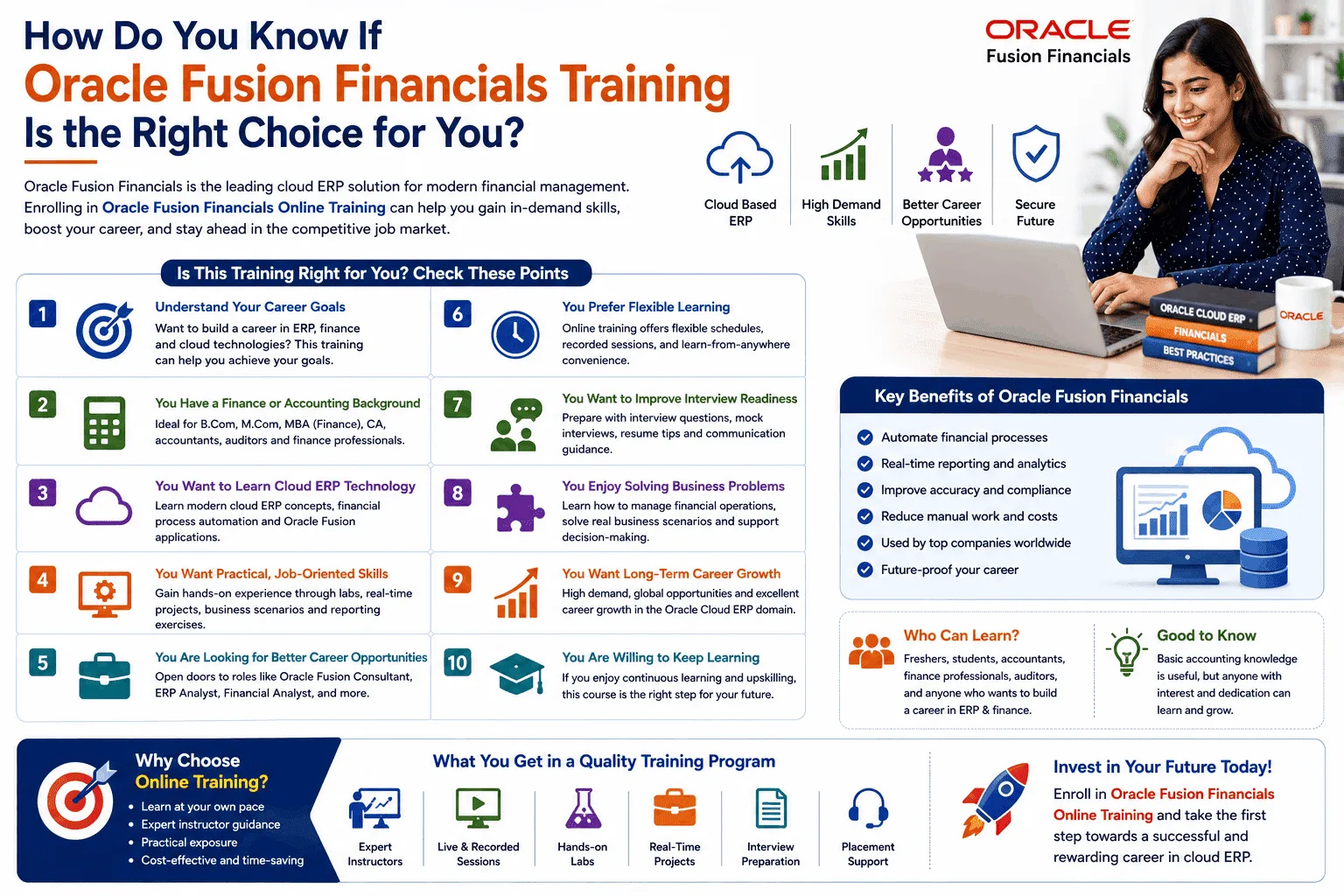How Do You Know If Oracle Fusion Financials Training Is the Right Choice for You?