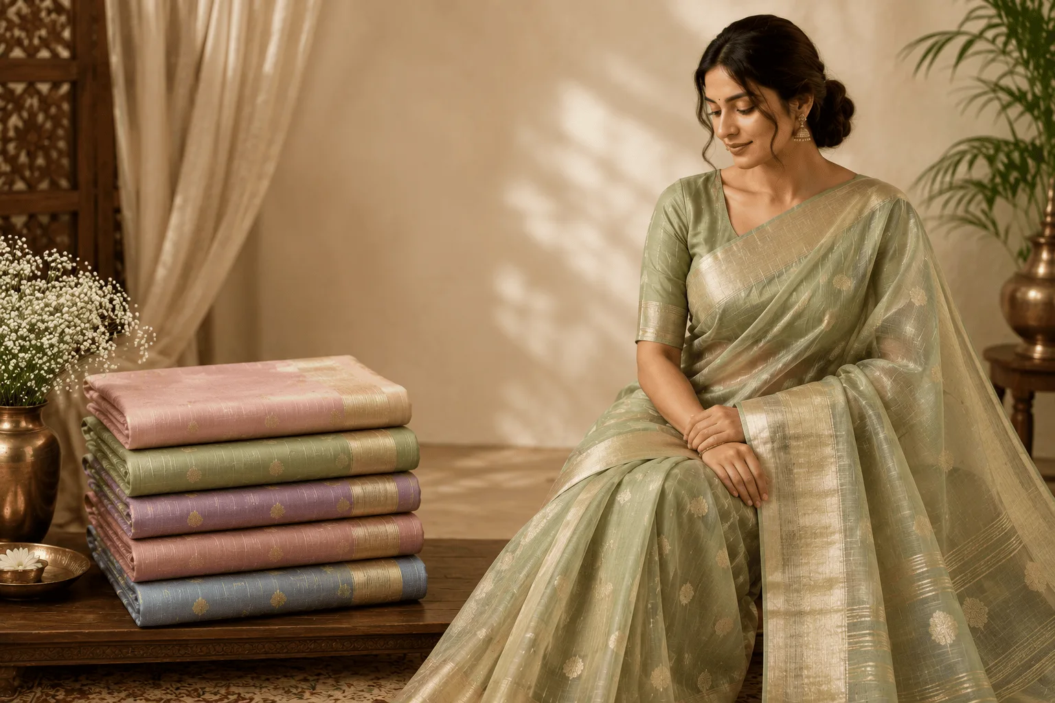 How Chanderi Silk Sarees Are Made: A Weaver's Journey From Thread to Drape