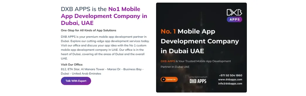 How DXB APPS Mobile App Development Agency Turns Ideas into Market-Leading Apps