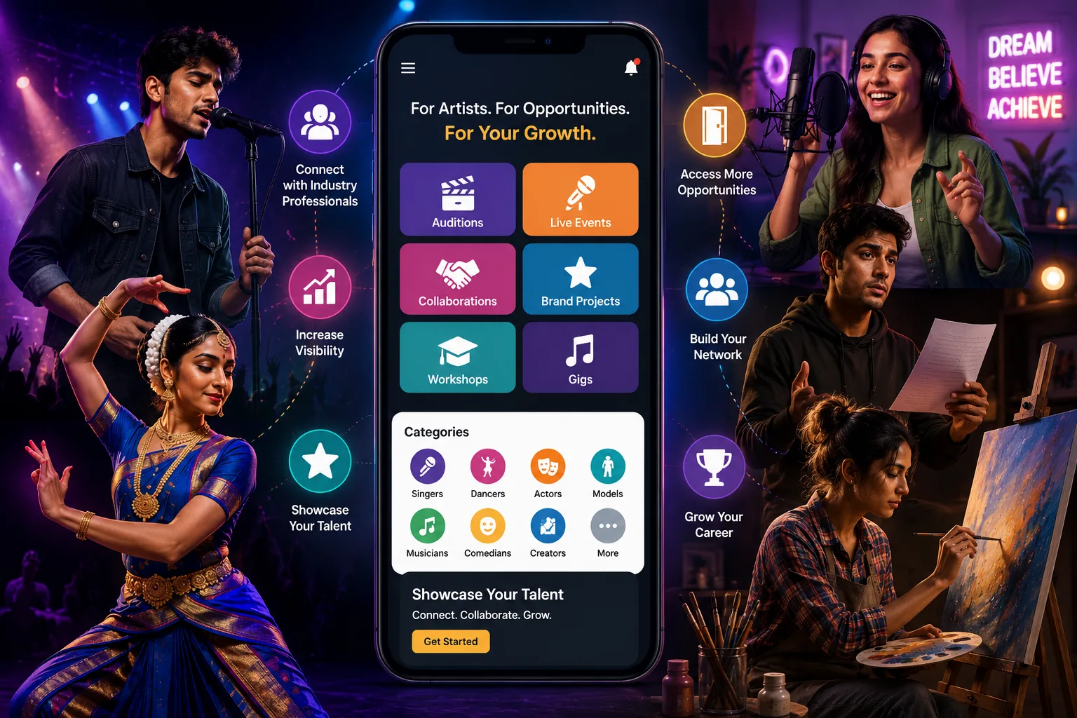 Entertainment Apps That Help Artists Grow