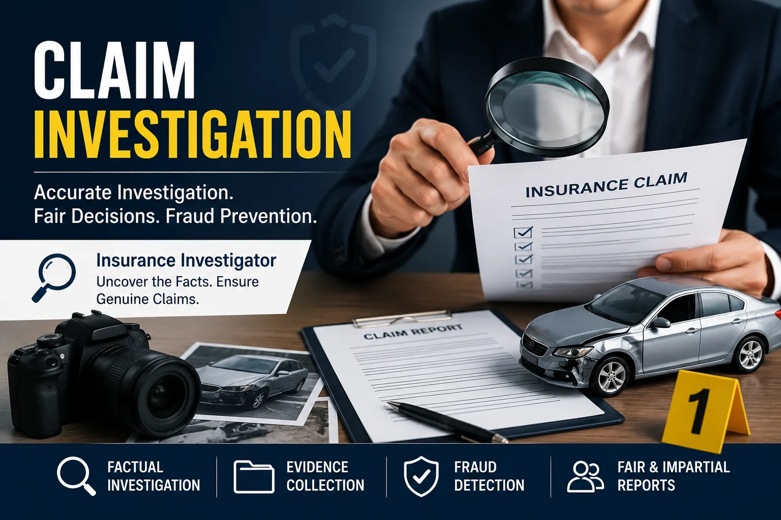Claim Investigation: Why an Insurance Investigator Is Essential for Fair Insurance Decisions