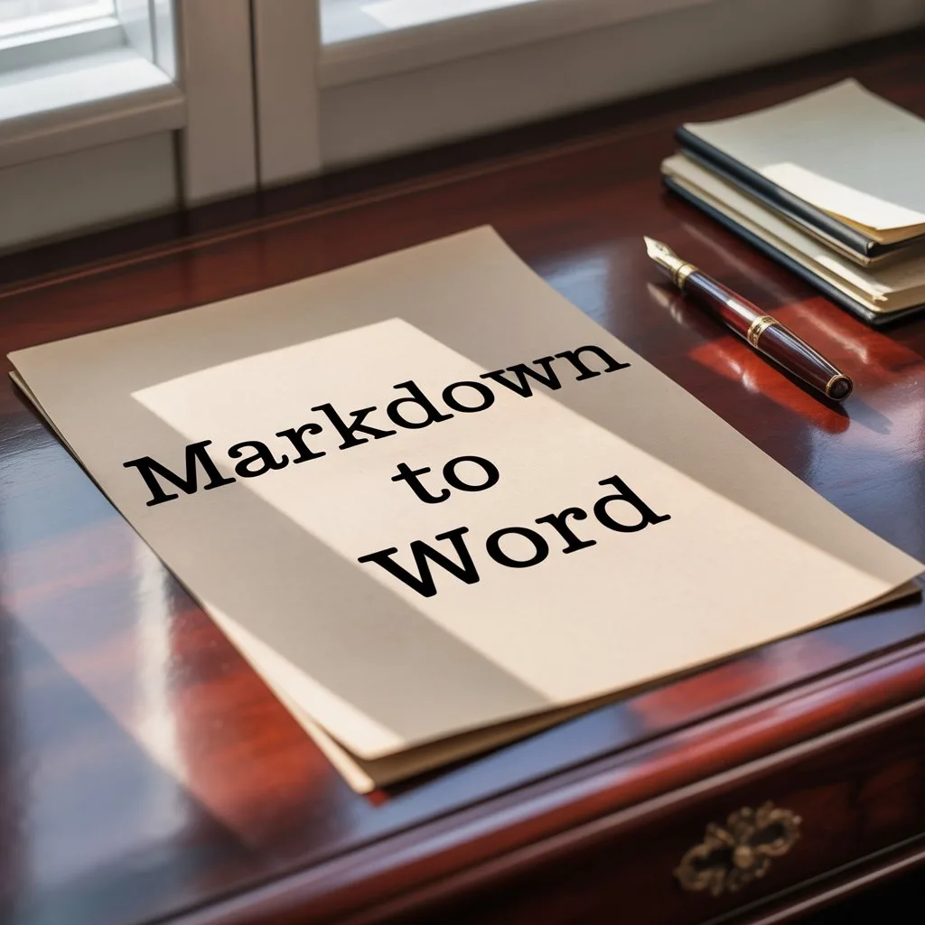 Why Markdown to Word Converters Are Becoming Essential for Modern Writing Workflows