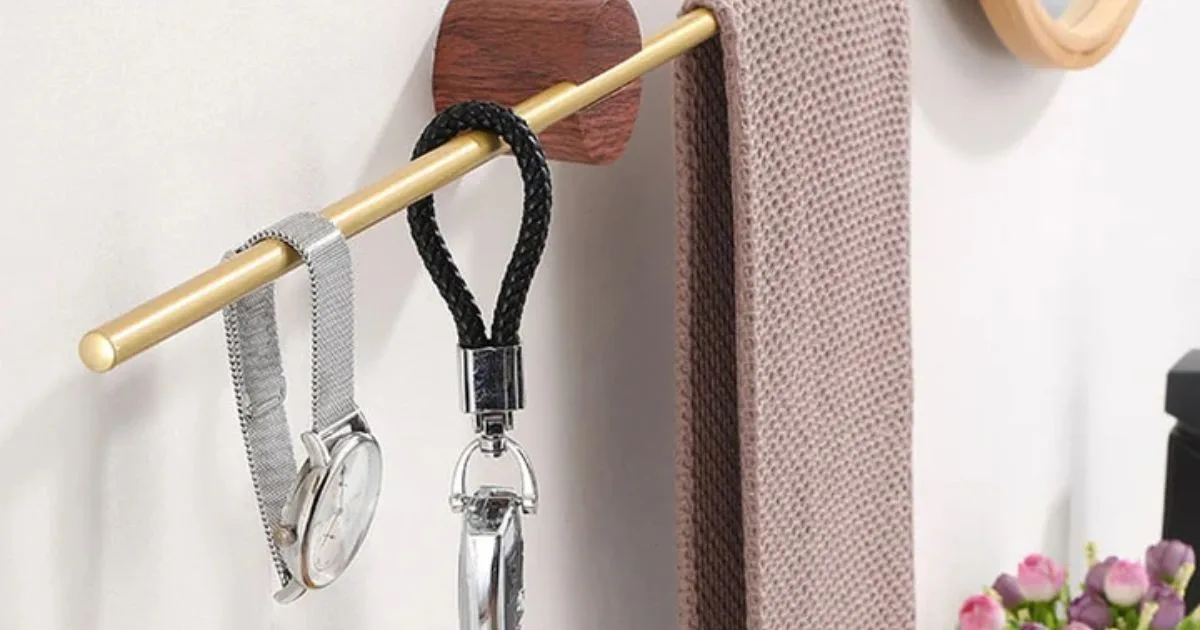How to Install a No Drill Towel Rack in Your Bathroom Without Damage