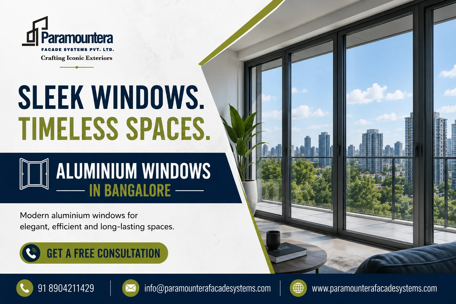 How Modern Windows and ACP Cladding Transform Commercial Buildings