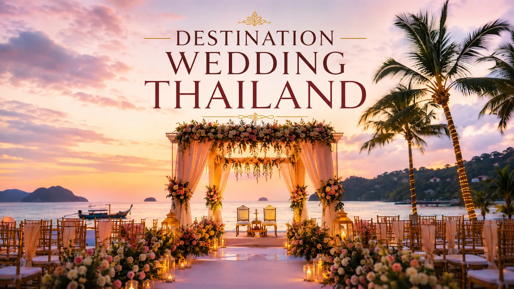 Destination Wedding in Thailand: Planning a Celebration Beyond the Ordinary
