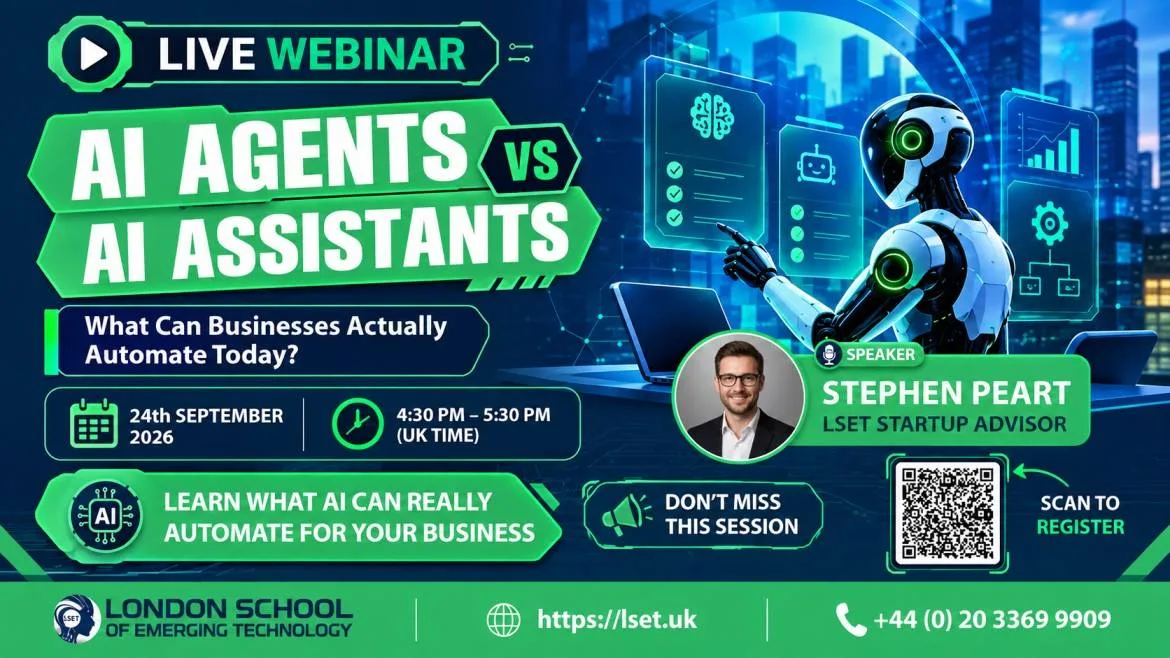 LSET Explores AI Agents vs AI Assistants and What Businesses Can Automate Today