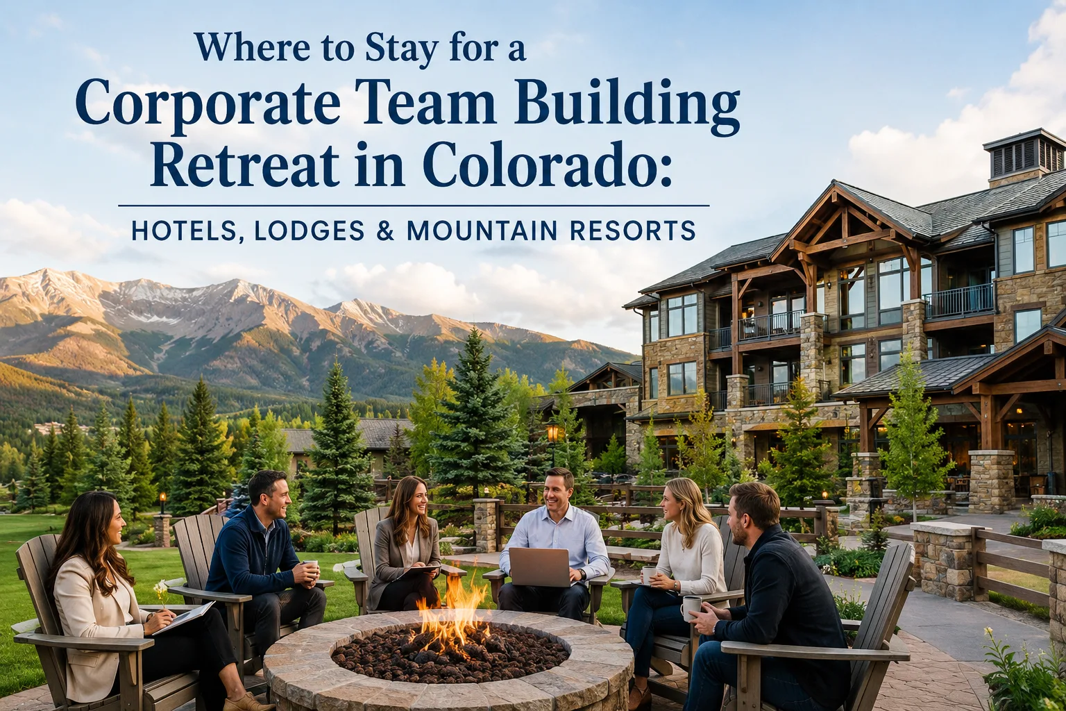 Where to Stay for a Corporate Team Building Retreat in Colorado: Hotels, Lodges & Mountain Resorts