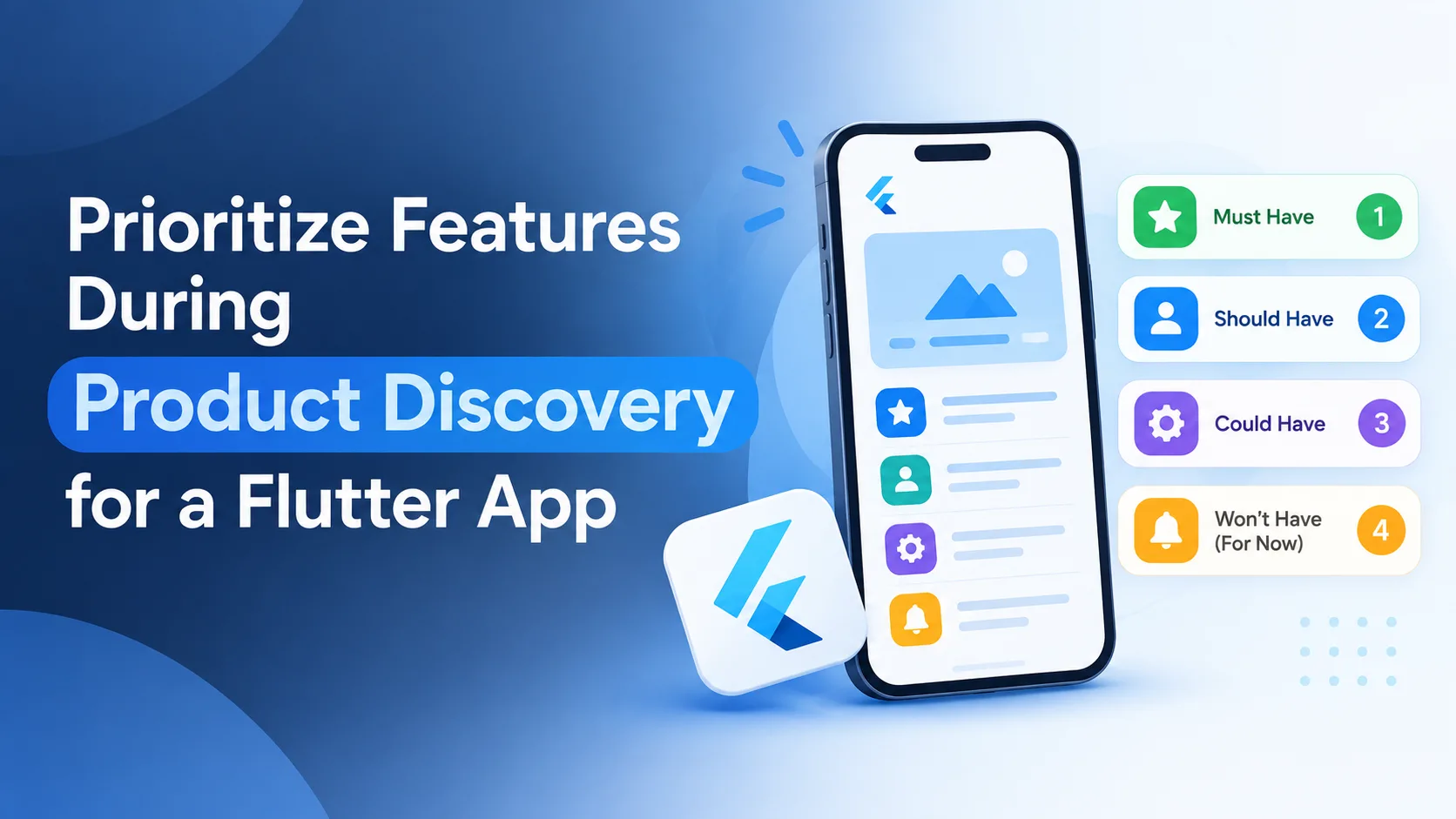 How to Prioritize Features During Product Discovery for a Flutter App