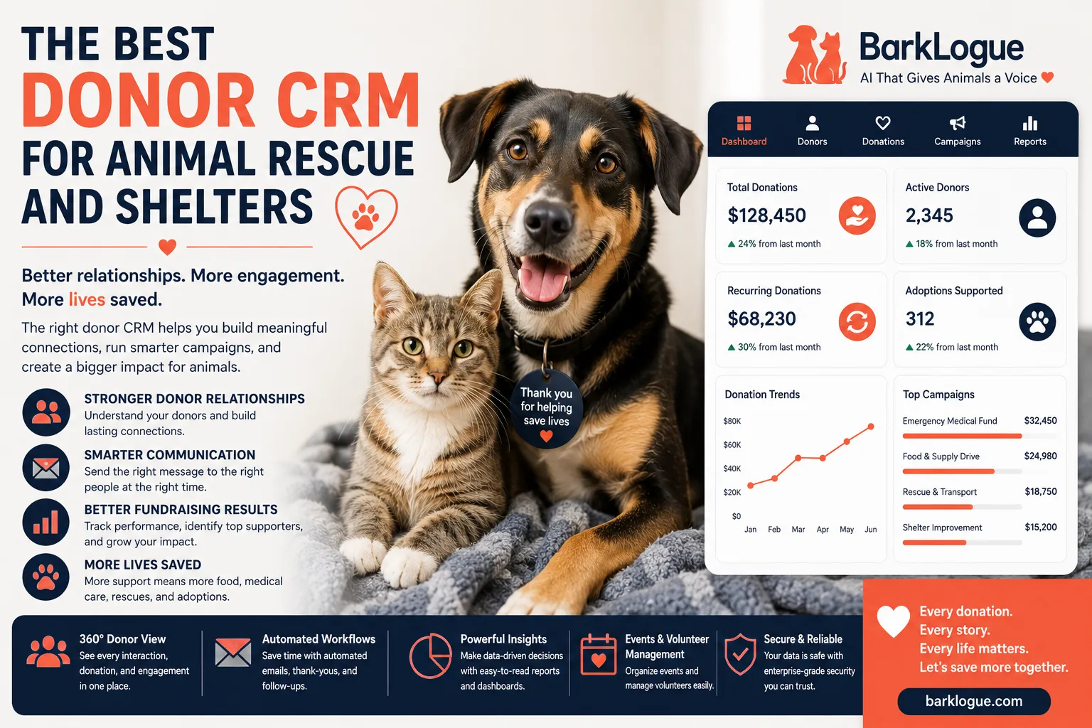 Best Donor CRM for Animal Rescue and Shelters: A Complete Guide to Building Stronger Donor Relationships