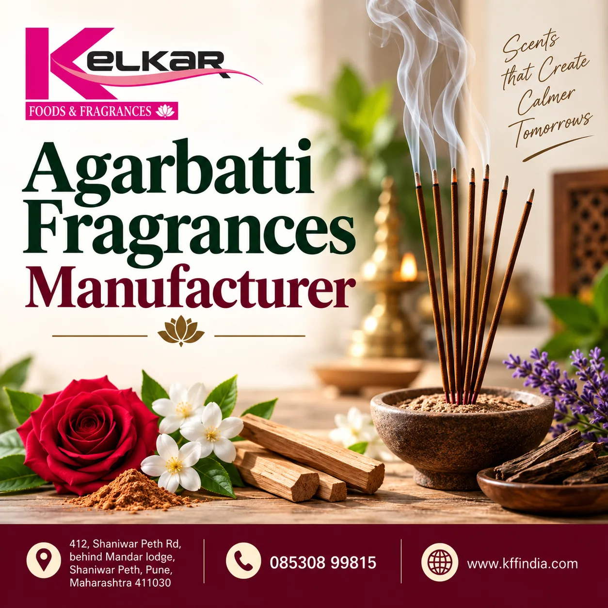 Agarbatti Fragrances Manufacturer in  Maharashtra