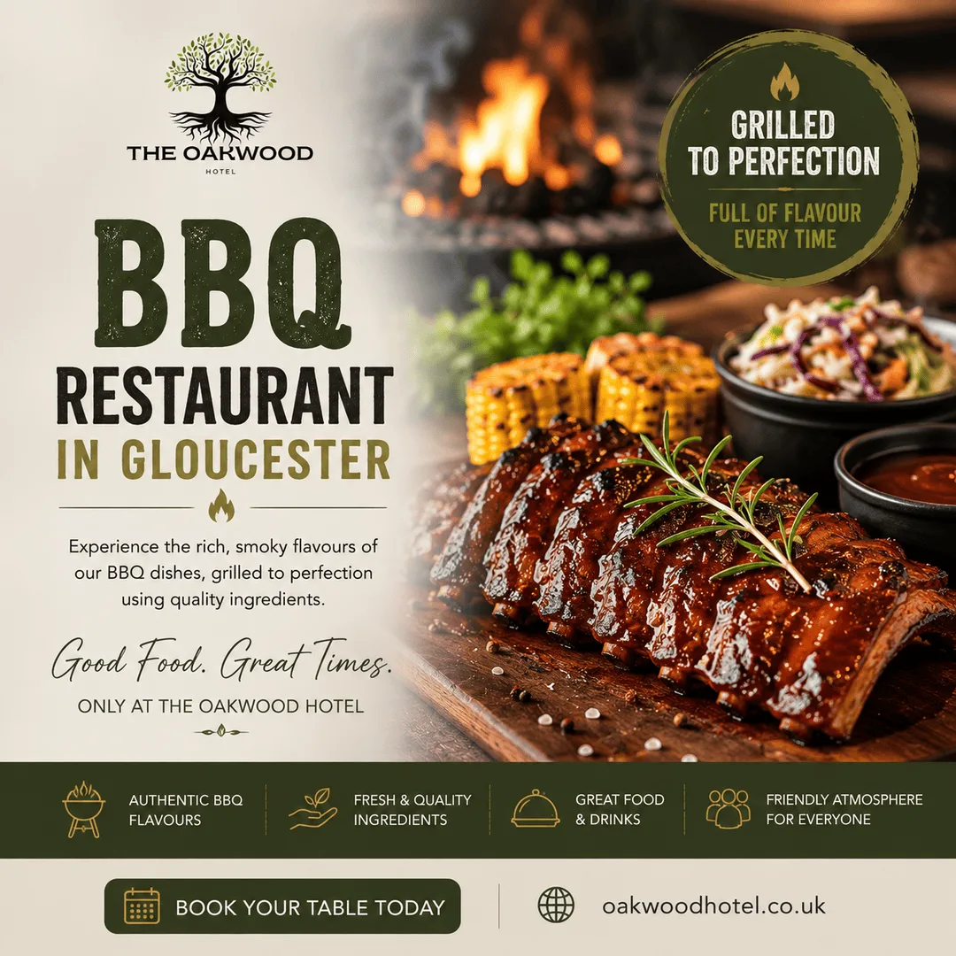 Why Oakwood Hotel Has Become Gloucester's Go-To Spot for BBQ Lovers | Oakwoodhotel.co.uk