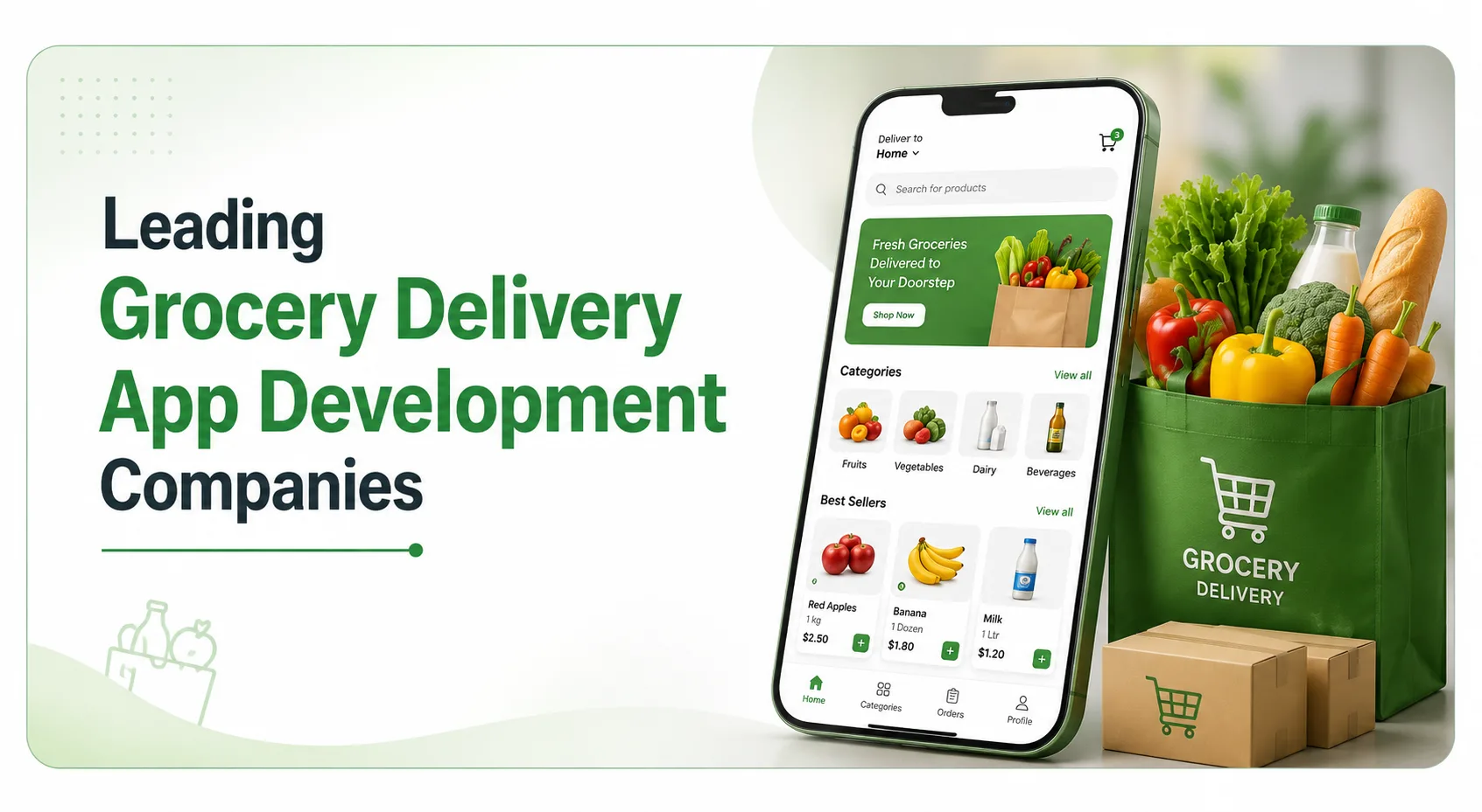 Leading Grocery Delivery App Development Companies in 2026
