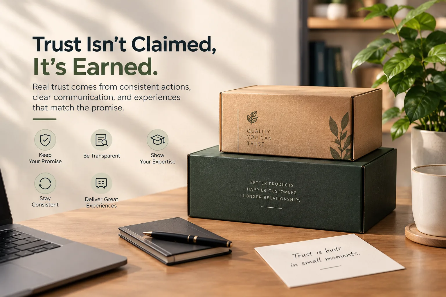 How to Build a Brand Customers Actually Trust