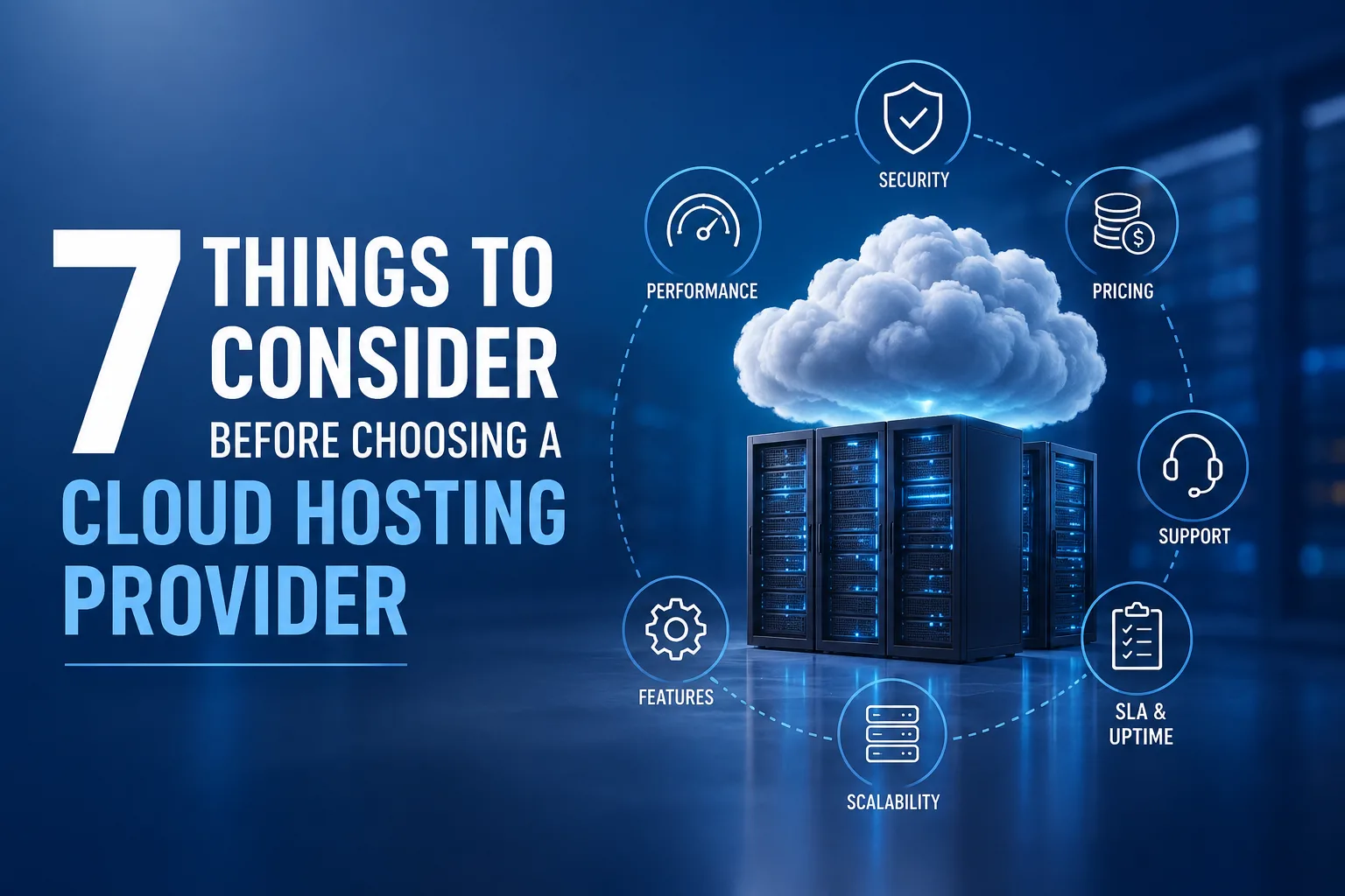 7 Things to Consider Before Choosing a Cloud Hosting Provider