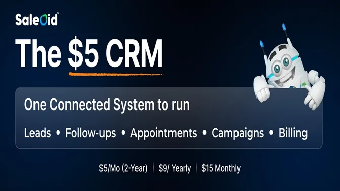 Saleoid Wants to Prove That a Good CRM Doesn't Have to Be Expensive