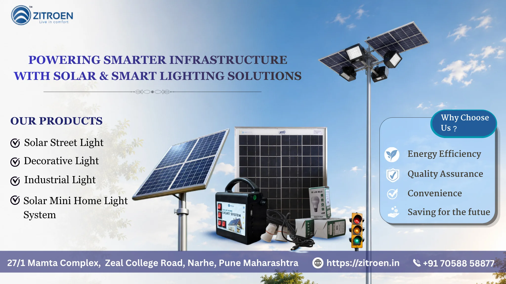 How to Choose the Right Solar Street Light for Different Outdoor Applications