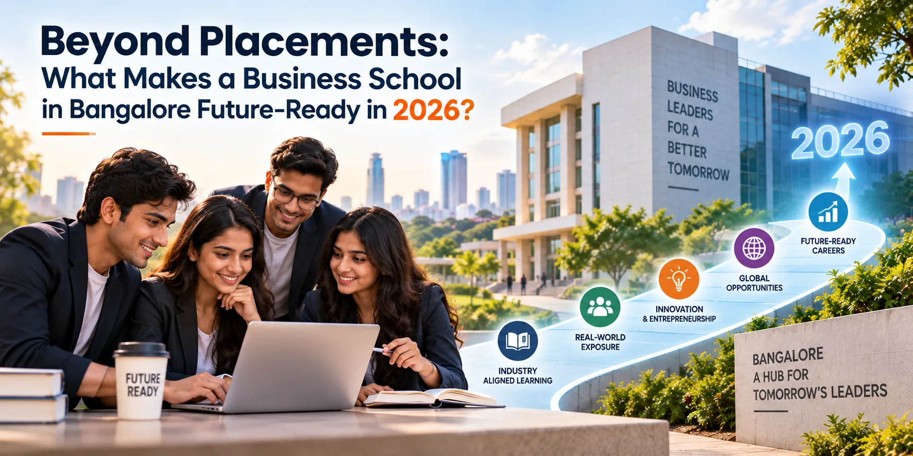 Beyond Placements: What Makes a Business School in Bangalore Future-Ready in 2026?
