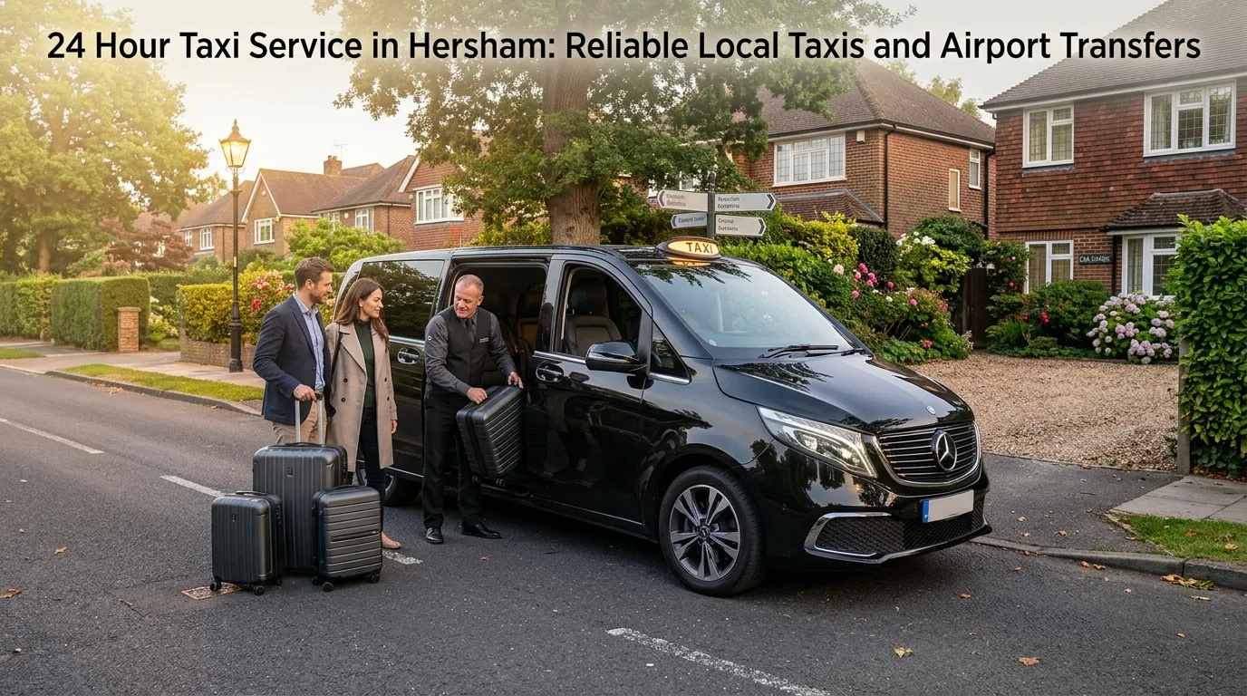 24 Hour Taxi Service in Hersham: Reliable Local Taxis and Airport Transfers