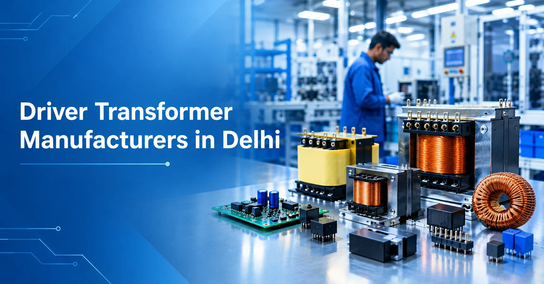 Driver Transformer Manufacturers in Delhi: A Complete Guide for Industrial and Electronic Applications