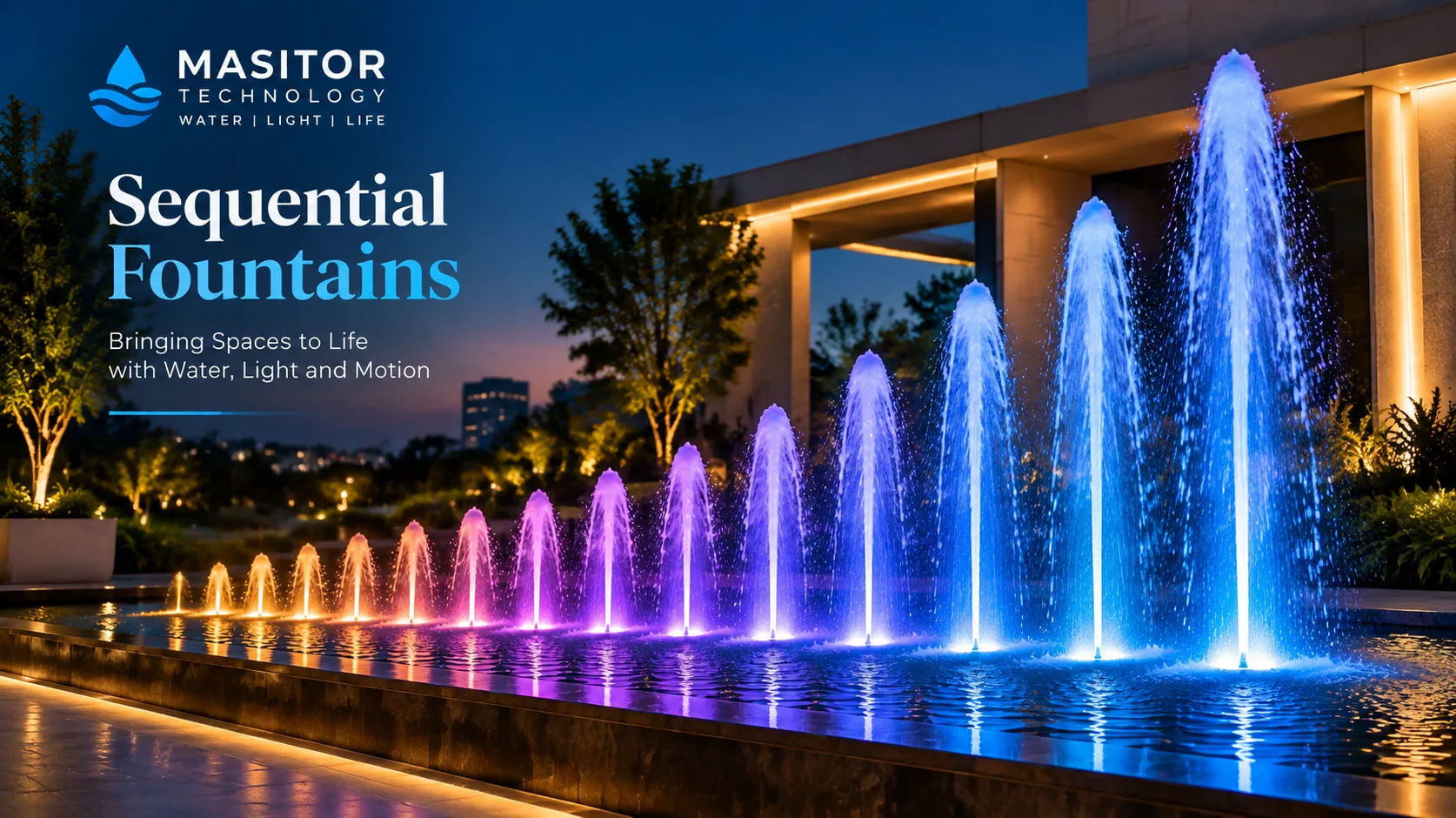 Sequential Fountain Manufacturers in Delhi – Creating Stunning Water Experiences with Advanced Technology