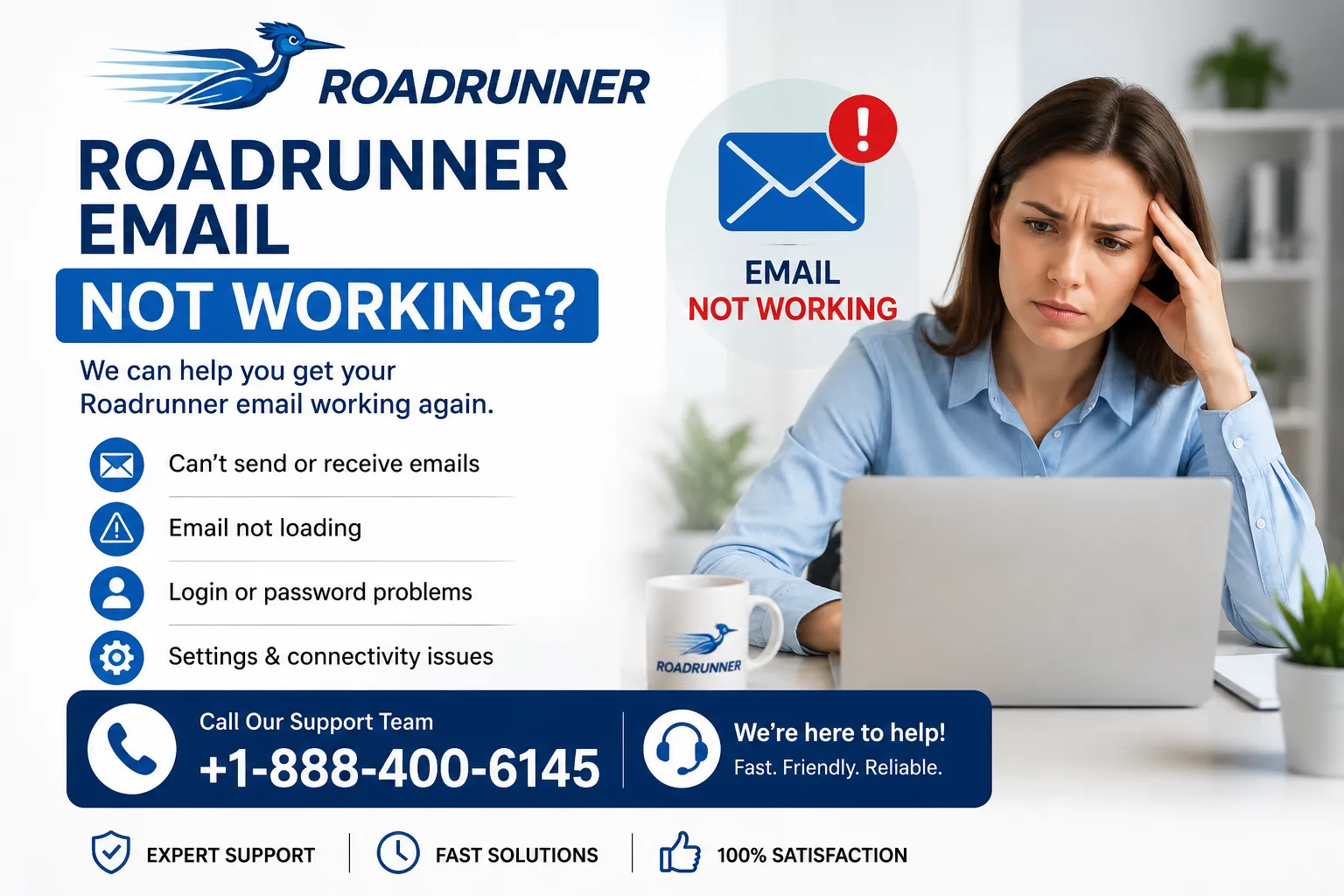 A few people are not receiving my roadrunner emails. No error message is received and the email appears i my sent box.