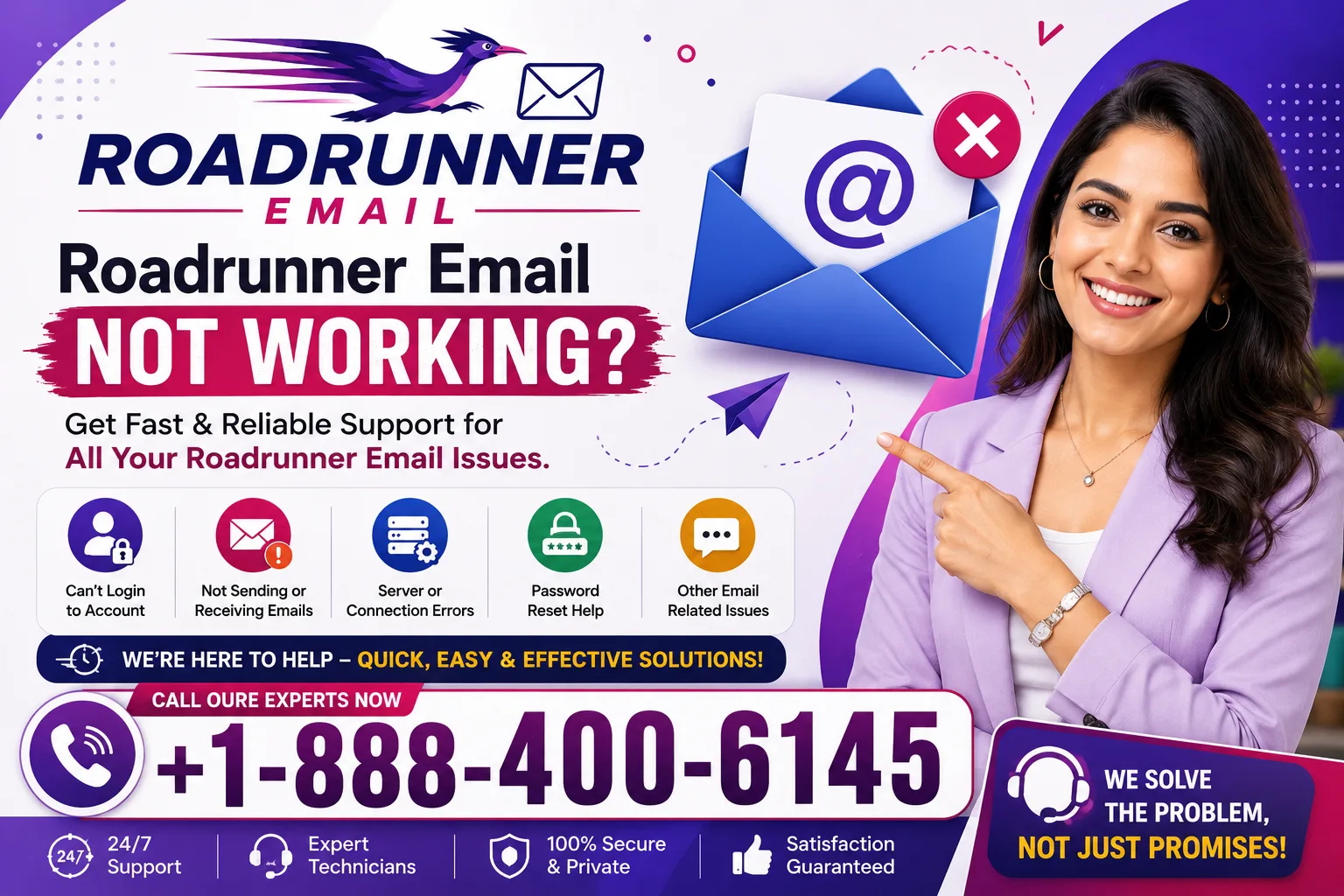 Why is my Roadrunner Mail not loading or working properly?