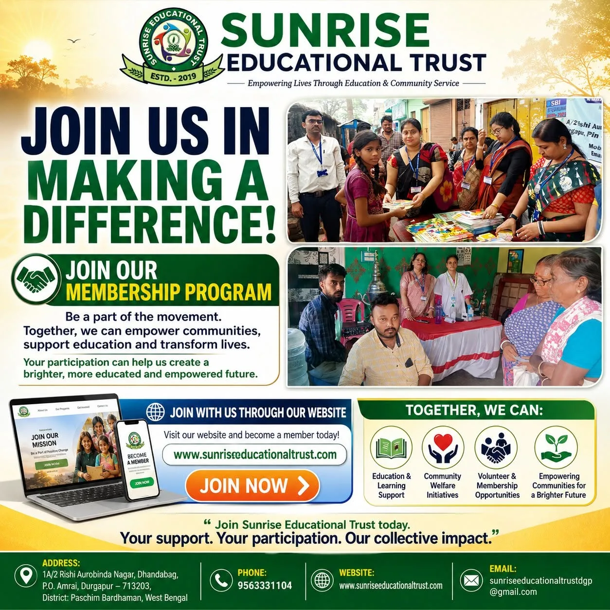 How Trust Membership for Social Work in India Creates Real Impact