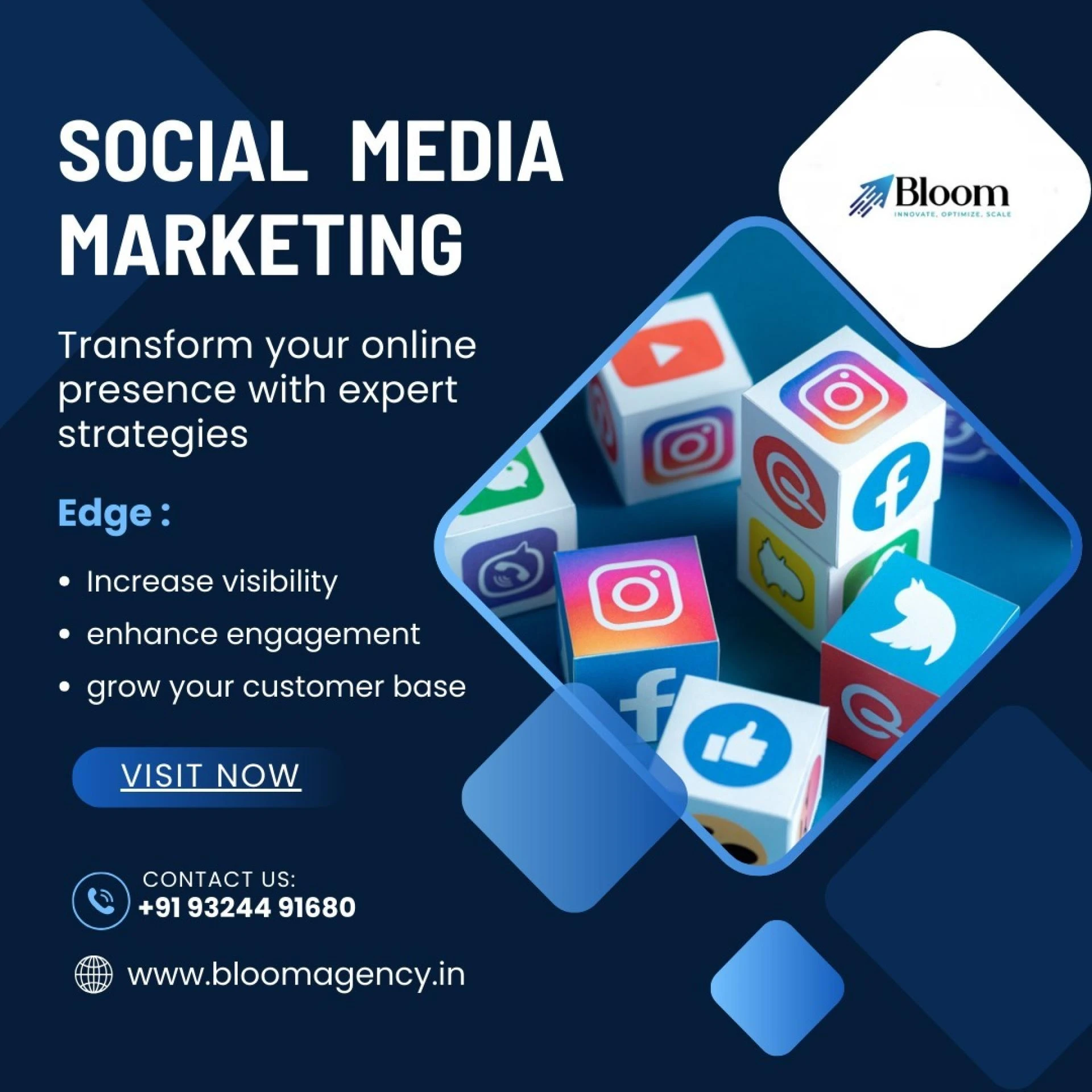 Bloom Agency: The Heartbeat of Social Media Marketing in Mumbai