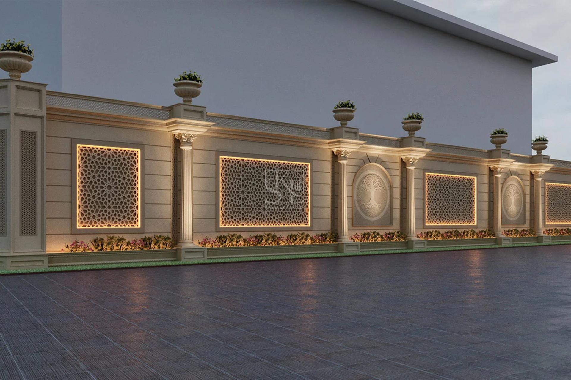 Elevate Your Property with a Stunning Boundary Wall Design