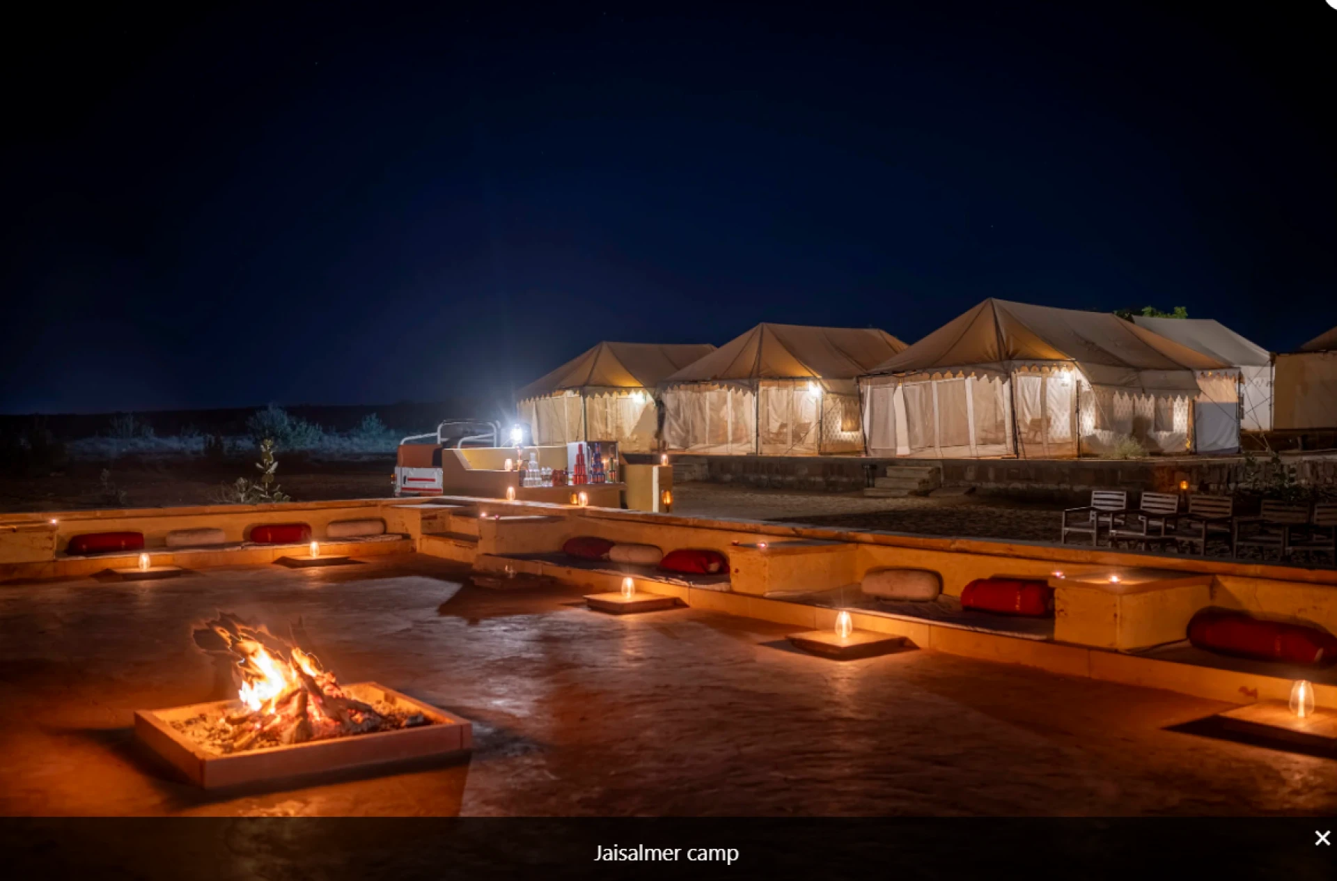 Experience Luxury at Jaisalmer Camps in Sam Sand Dunes