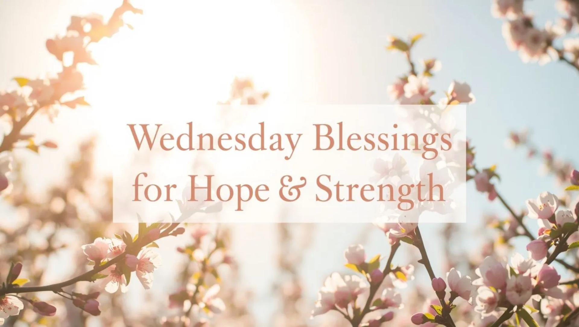 Wednesday Blessings: Midweek Inspiration for a Peaceful and Joyful Heart