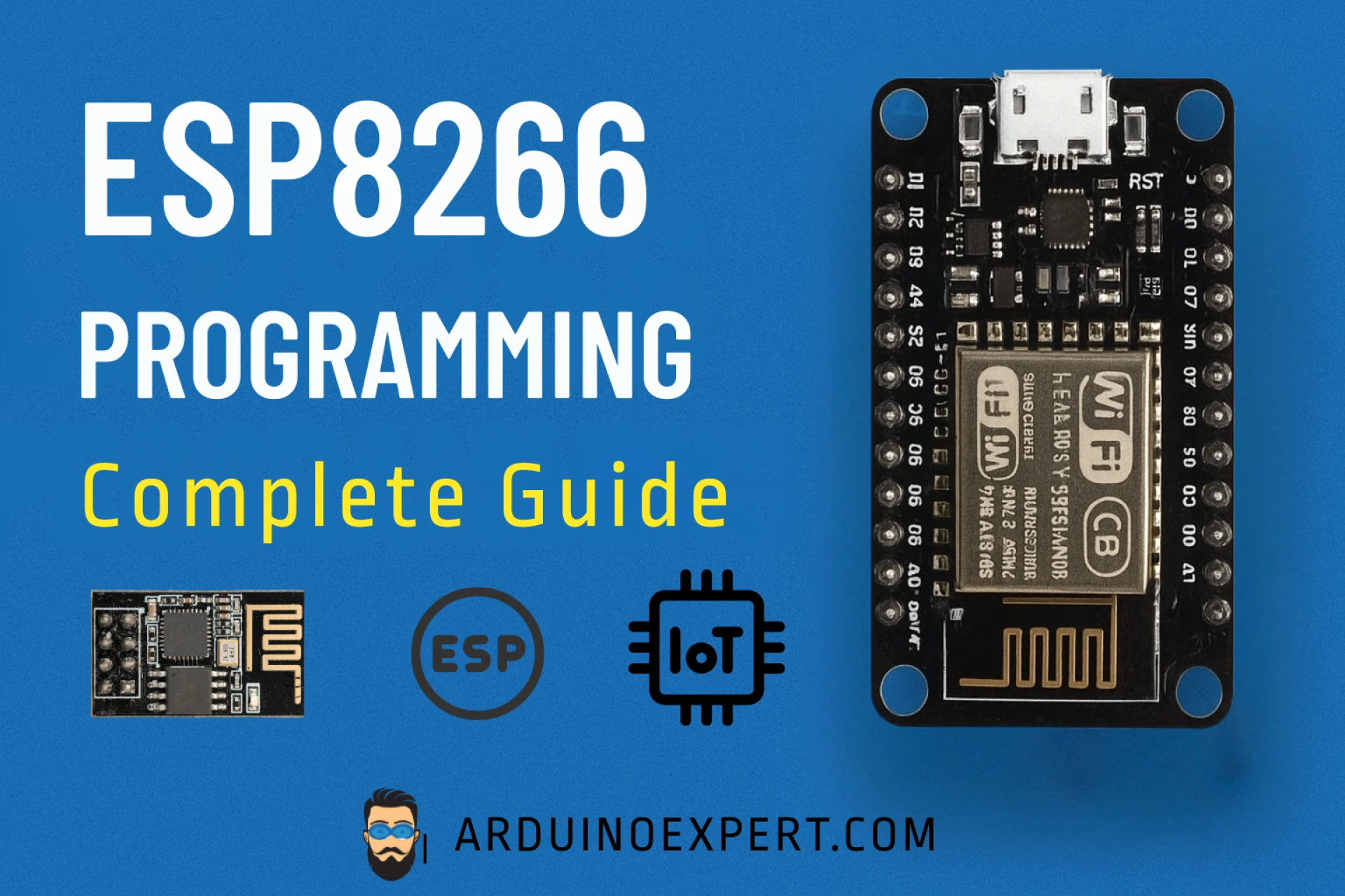ESP8266 Programming | Complete Guide to Programming, Types, and Applications
