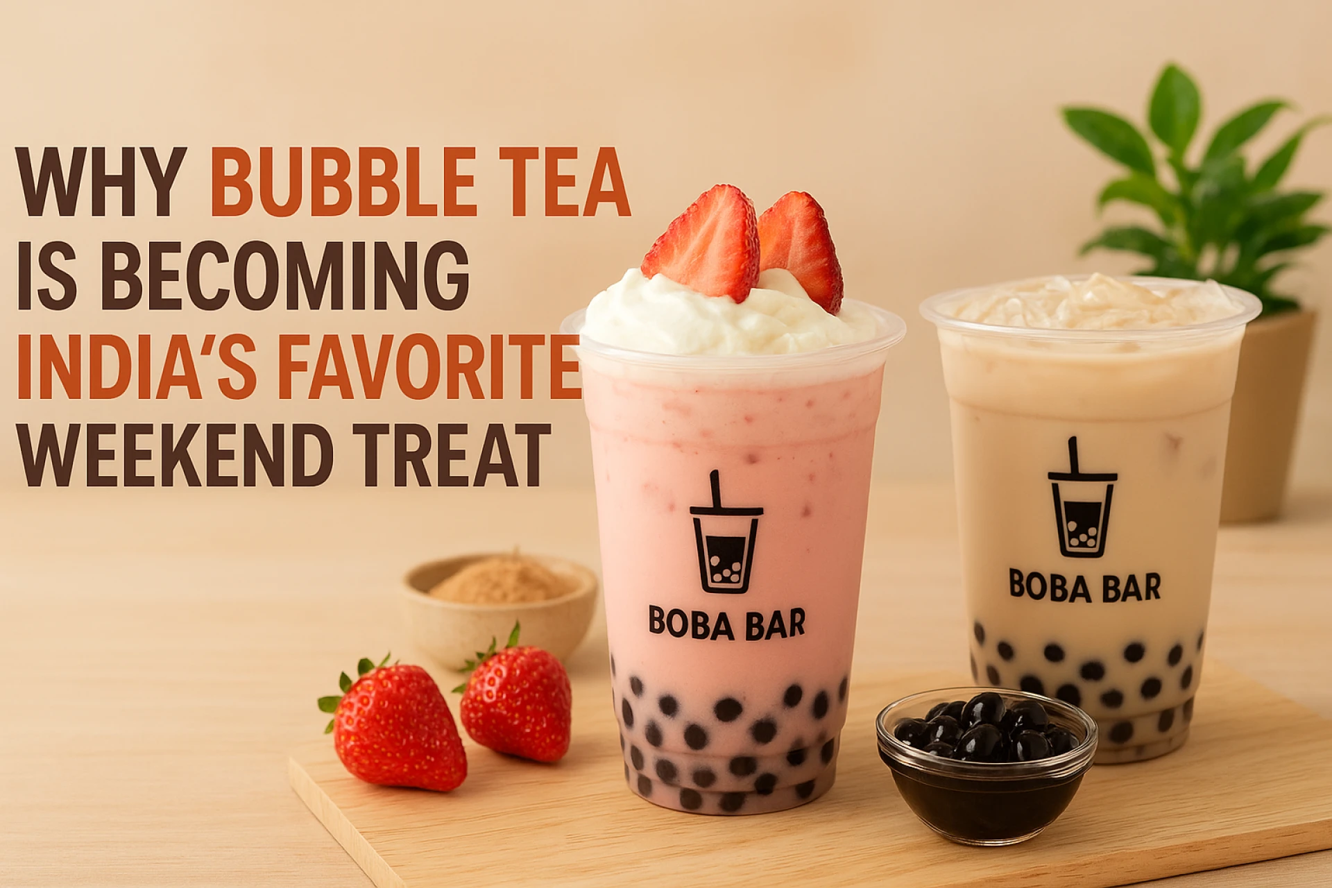 Why Fruity Bubble Tea Is Becoming India’s New Summer Obsession