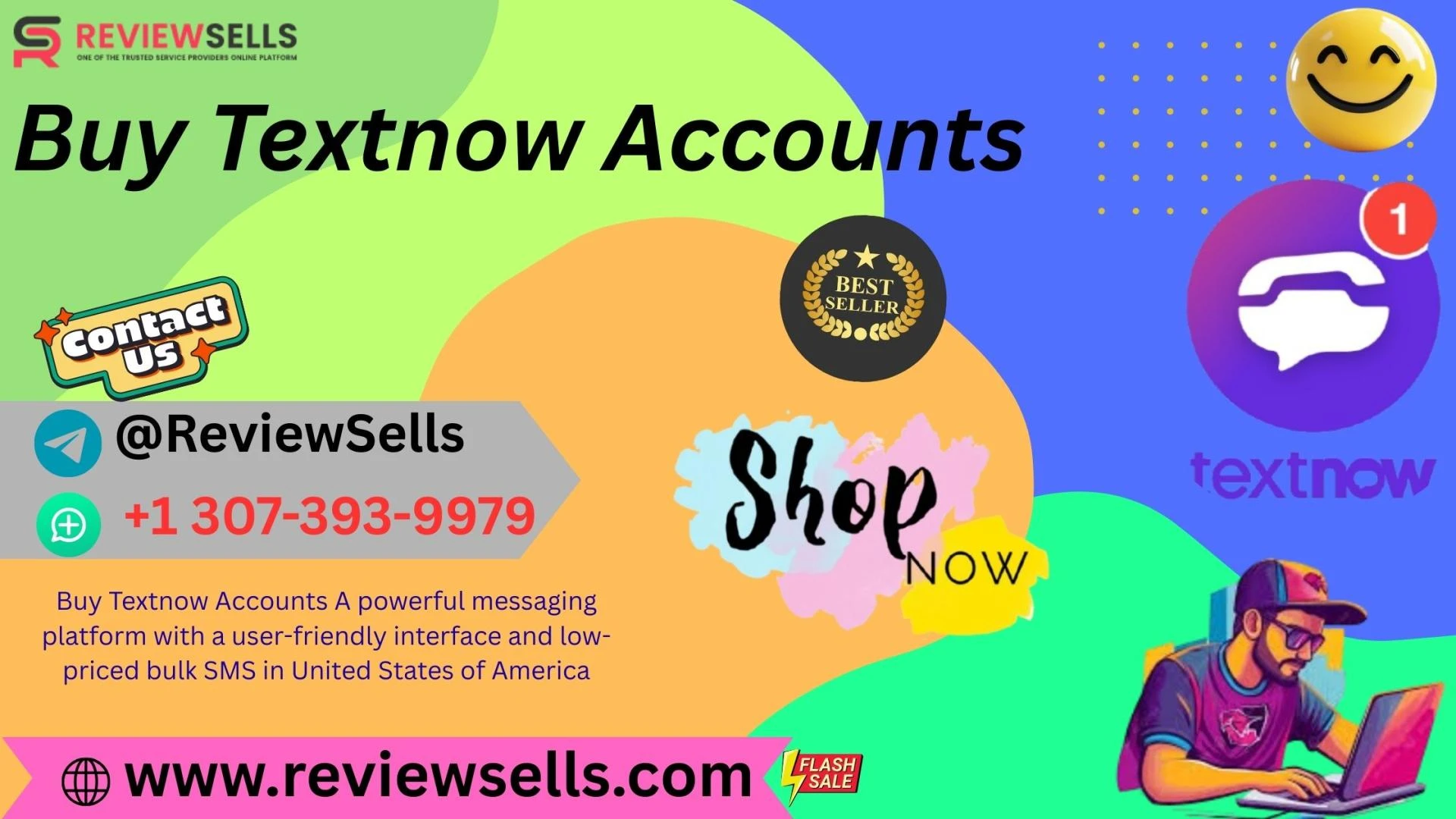 Buy TextNow Accounts - Verified & Affordable | Reviewsells