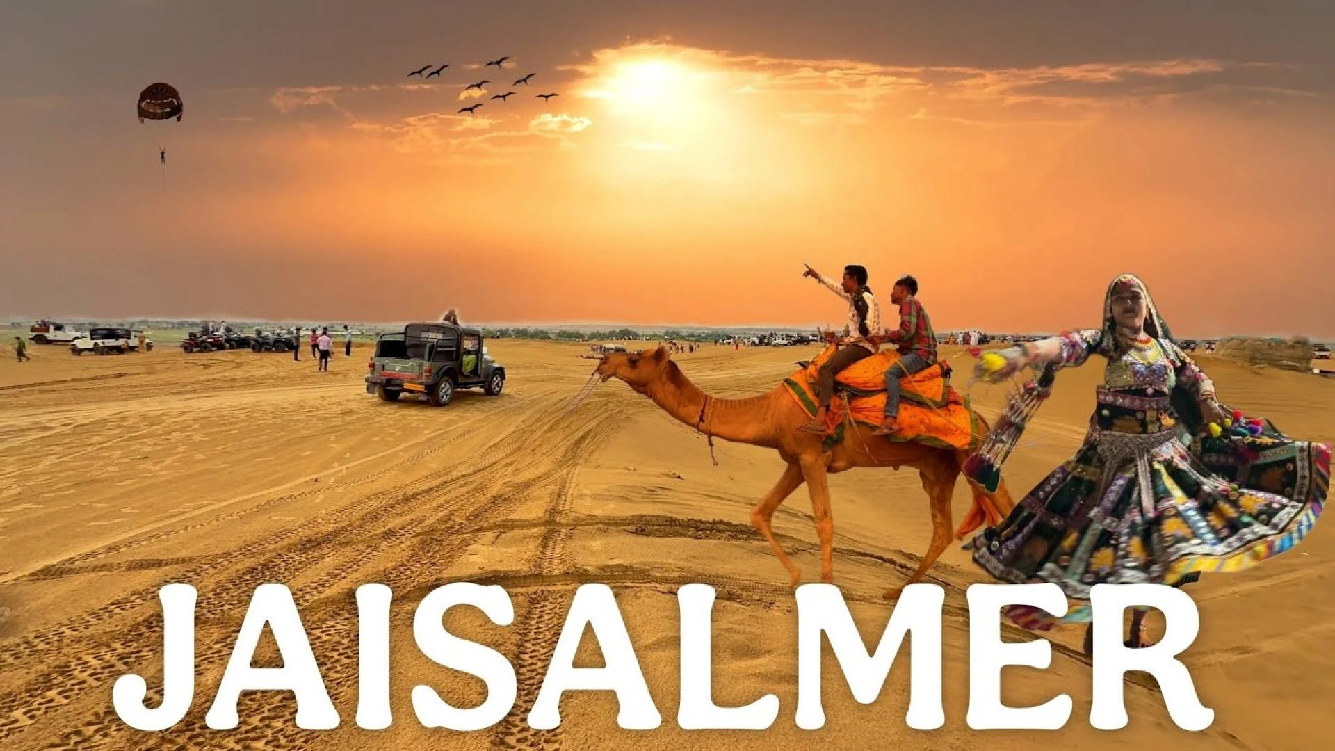 Family-Friendly Overnight Camel and Jeep Safari Tour