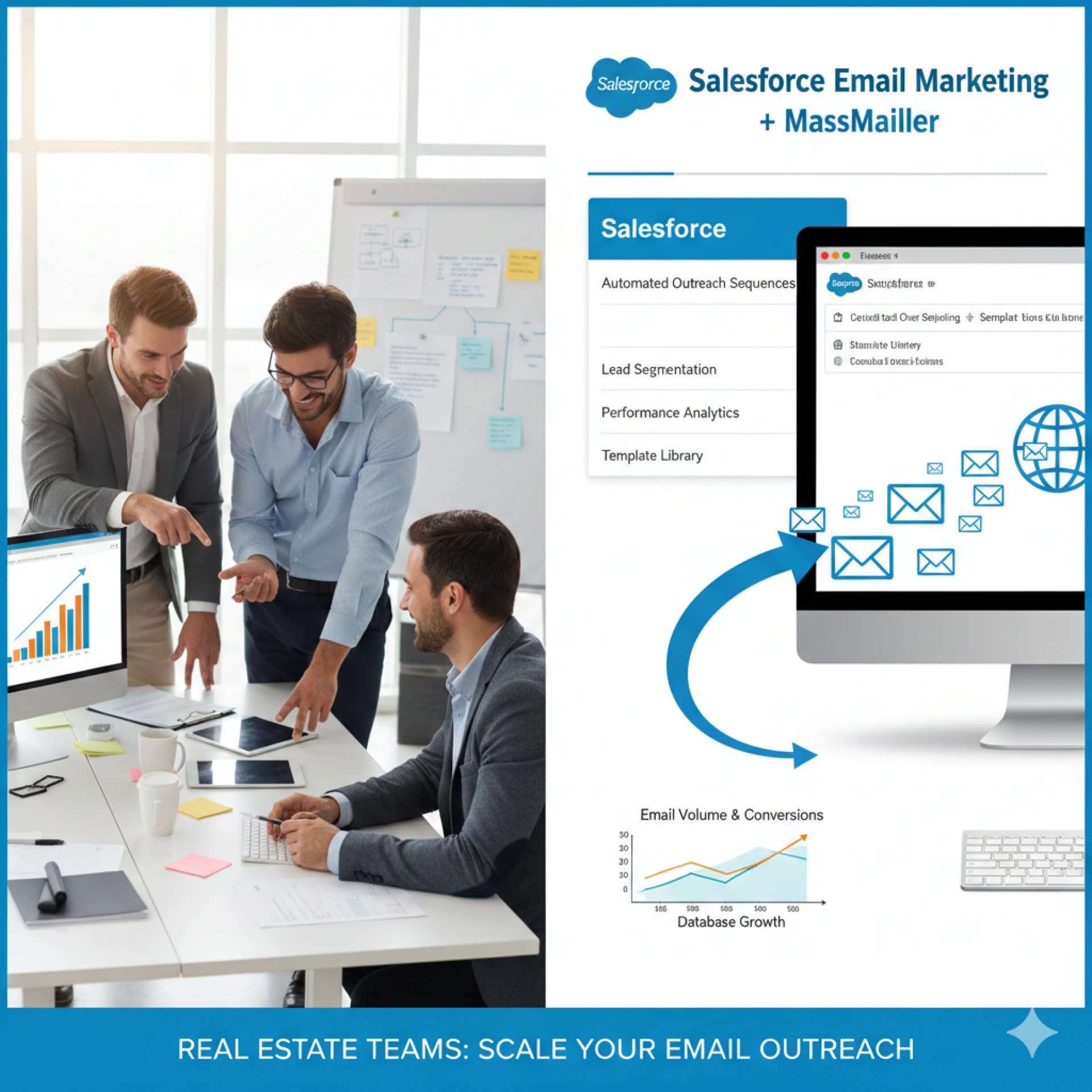 How Real Estate Teams Scale Email Outreach with Salesforce Email Marketing and MassMailer