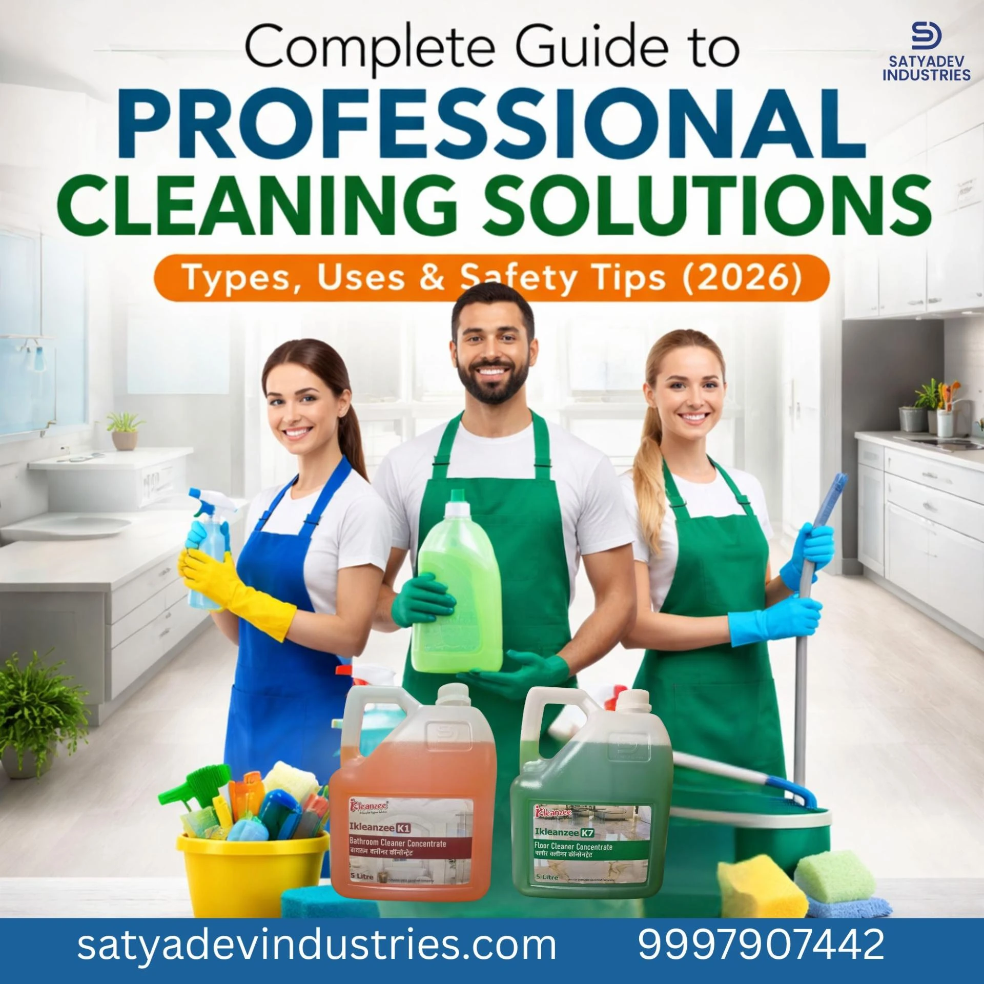 The Complete Guide to Professional Cleaning Chemicals in 2026