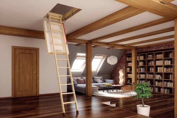 Metal Stair Handrail and Attic Access Solutions