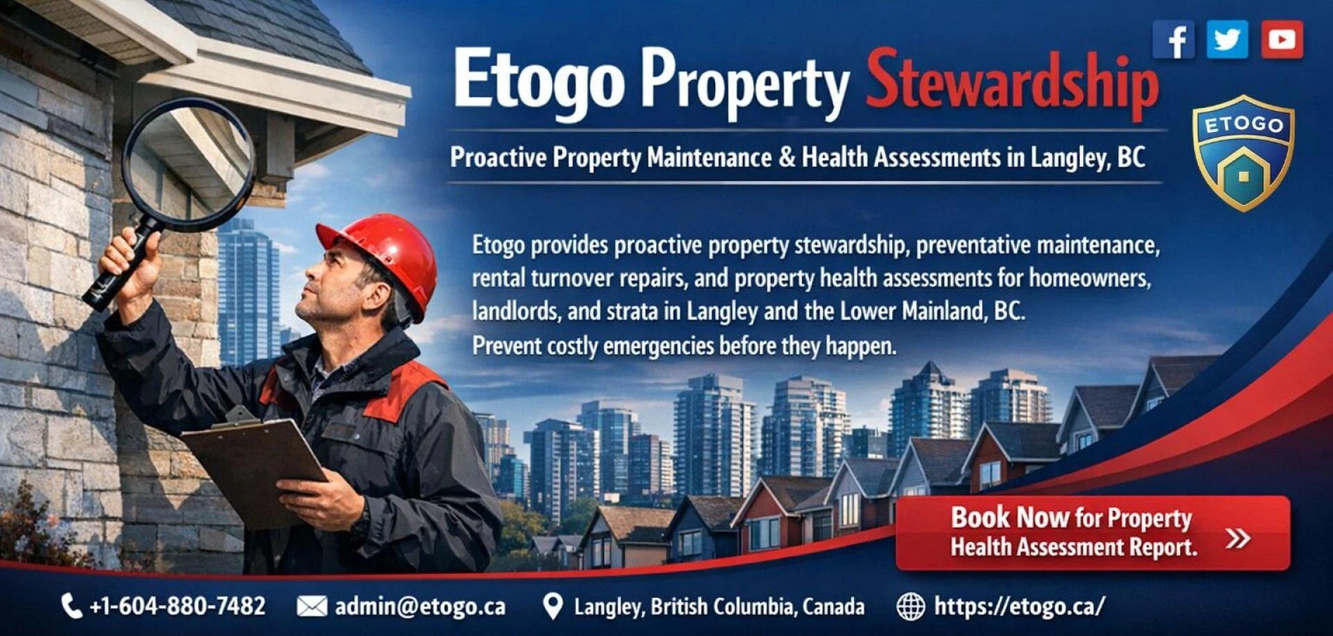 Proactive Property Care BC: Use Etogo Property Stewardship to Safeguard and Grow Your Investment