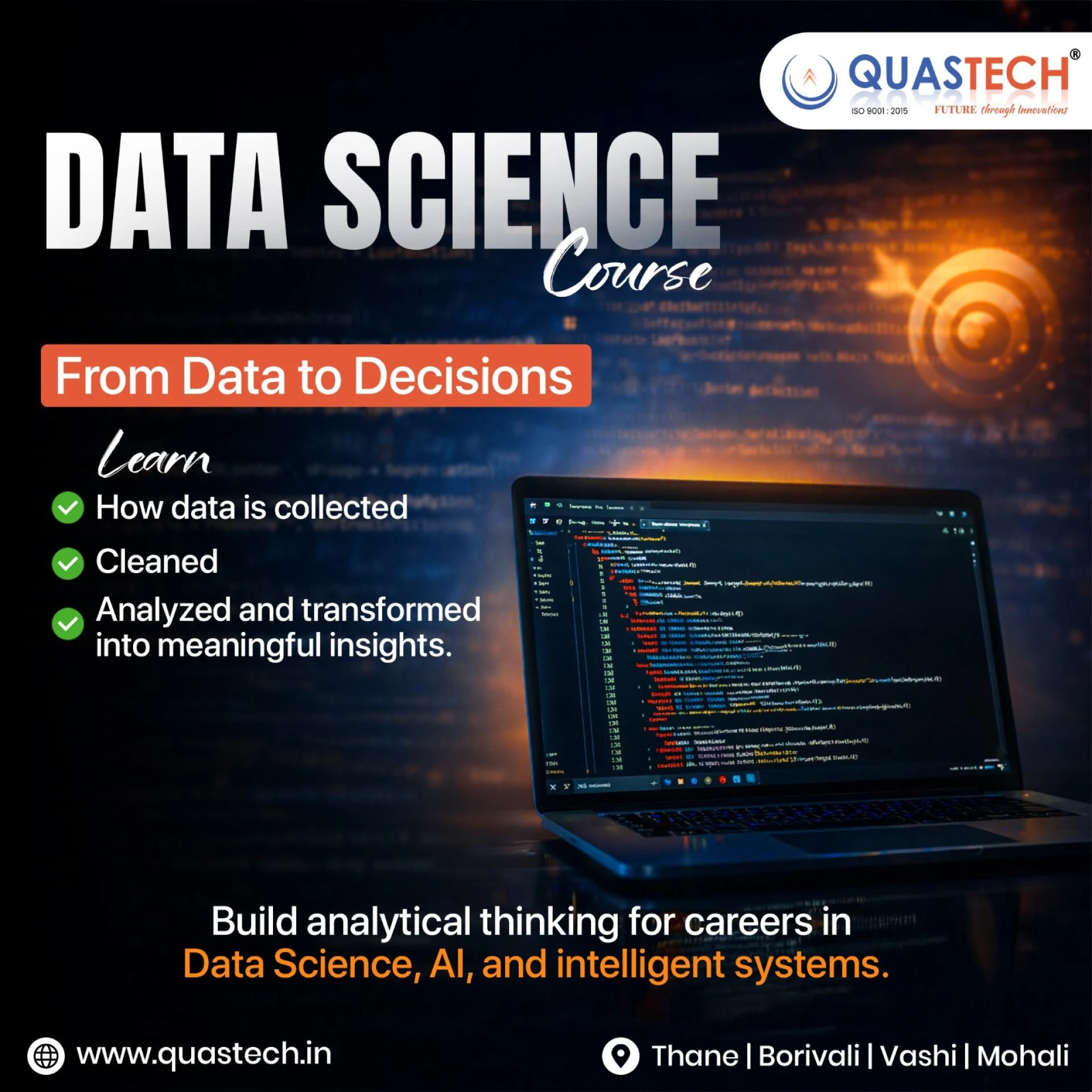 How to Choose the Best Data Science Course for Career Switchers - Quastech