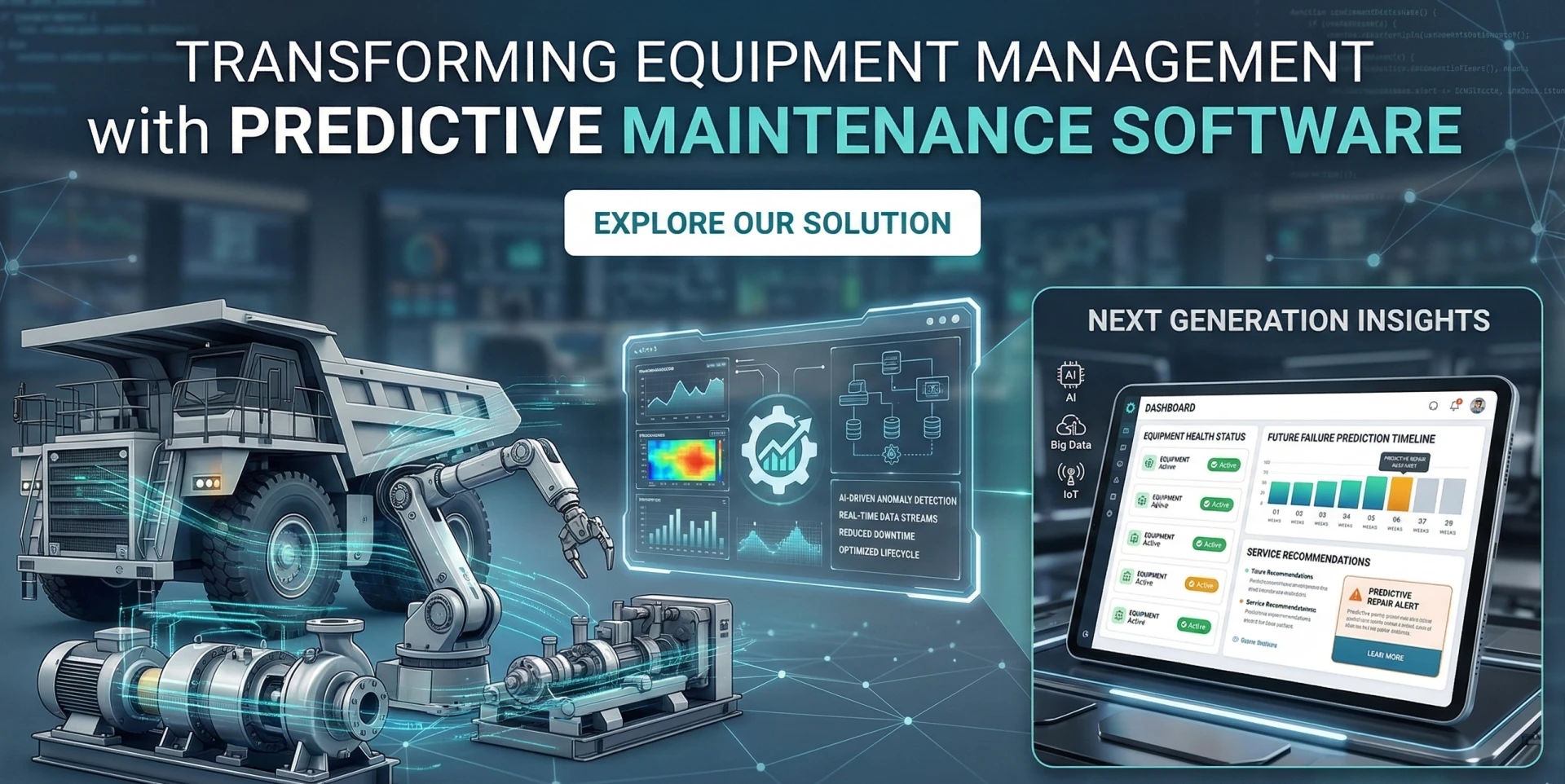 Transforming Equipment Management with Predictive Maintenance Software