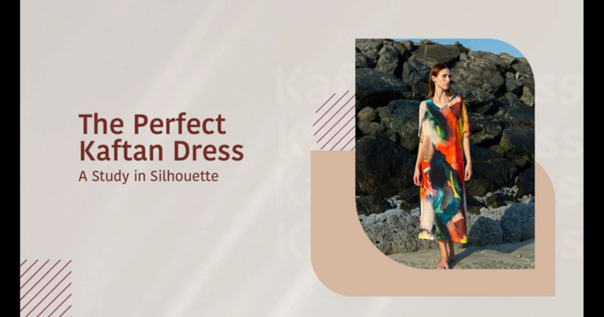 The Perfect Kaftan Dress: A Study in Silhouett
